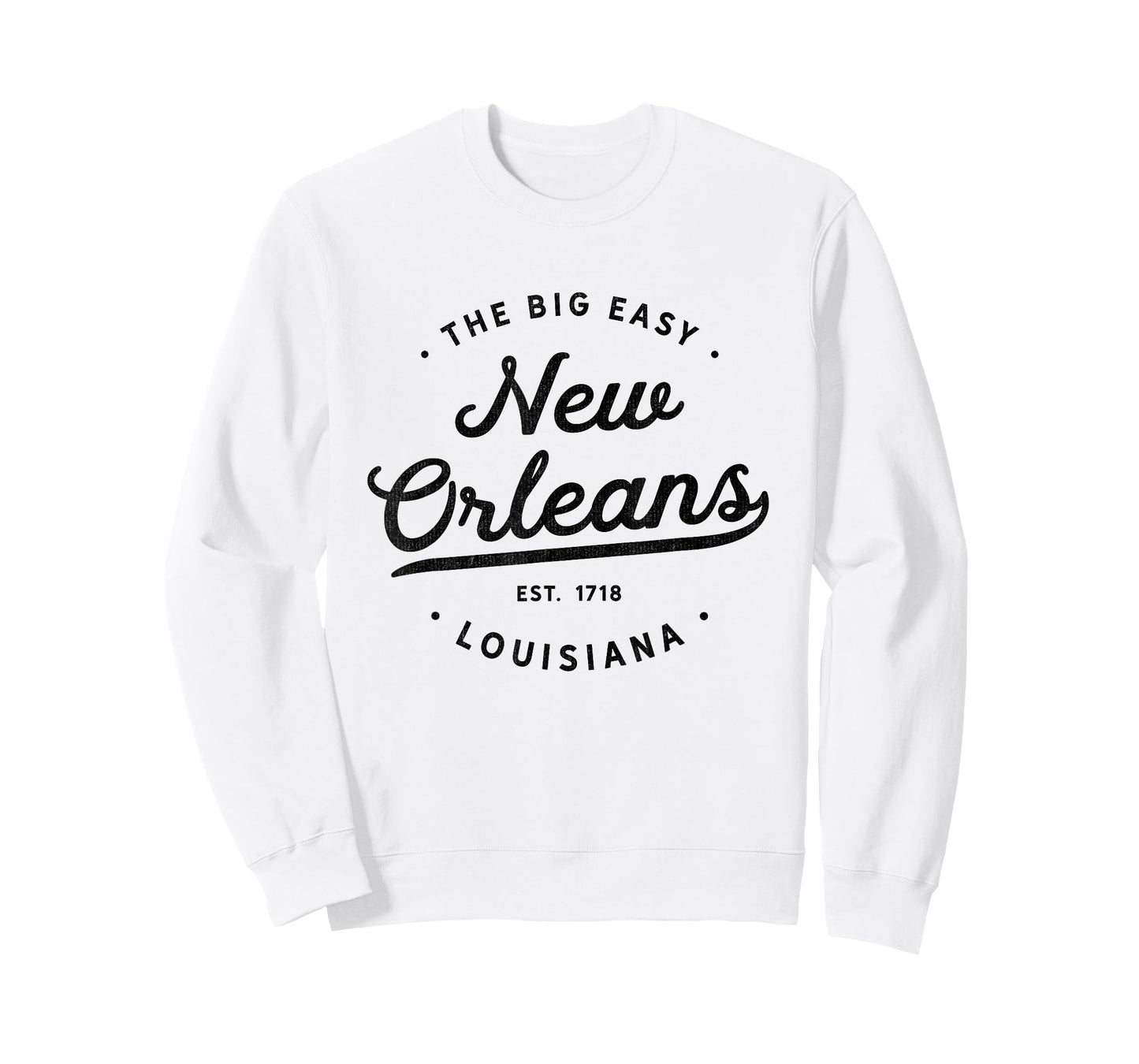 Classic Retro Vintage New Orleans Louisiana Casual Big Easy T-Shirt