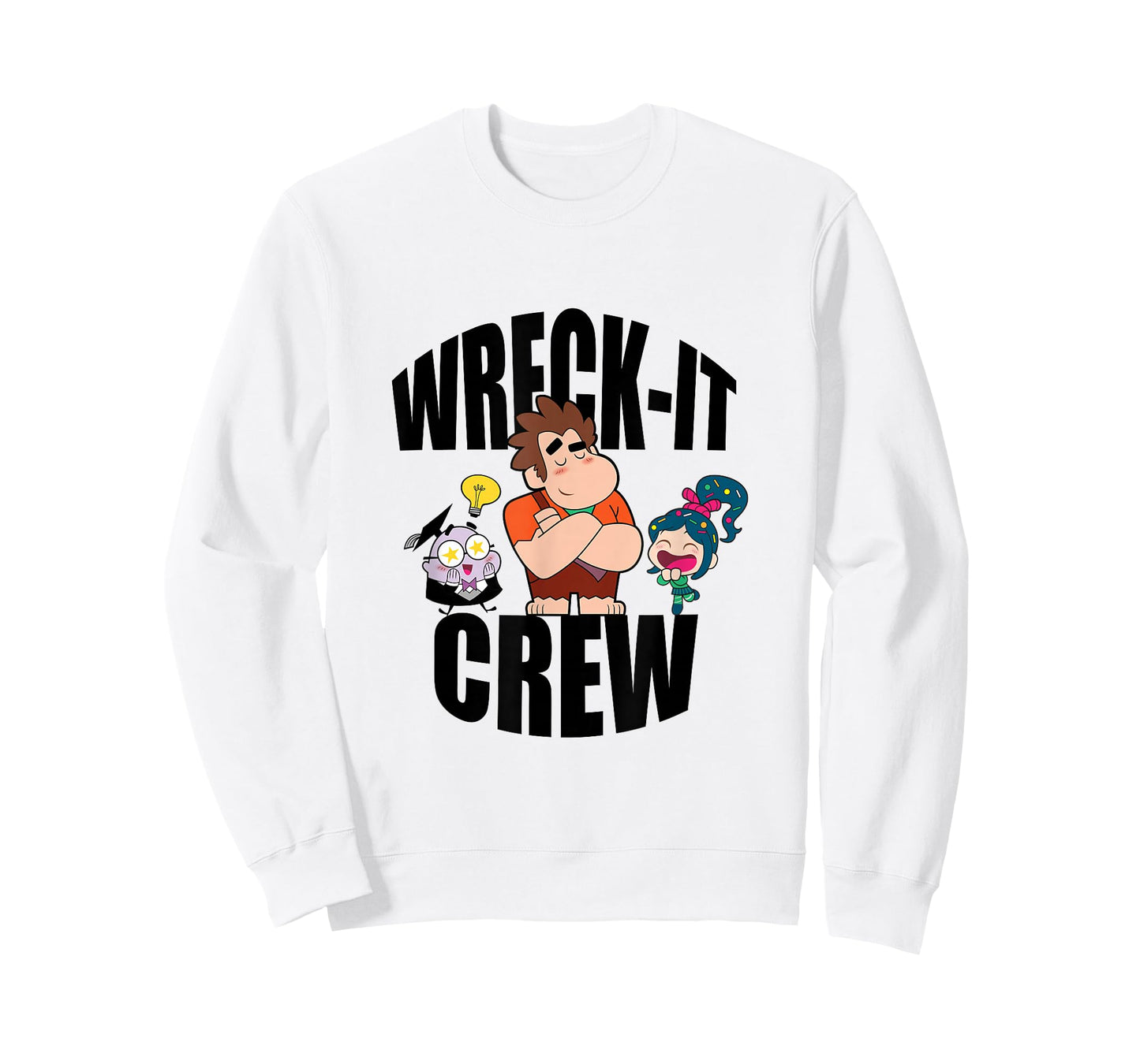 Disney Wreck-It Ralph Wreck-It Crew Chibi Group Shot T-Shirt