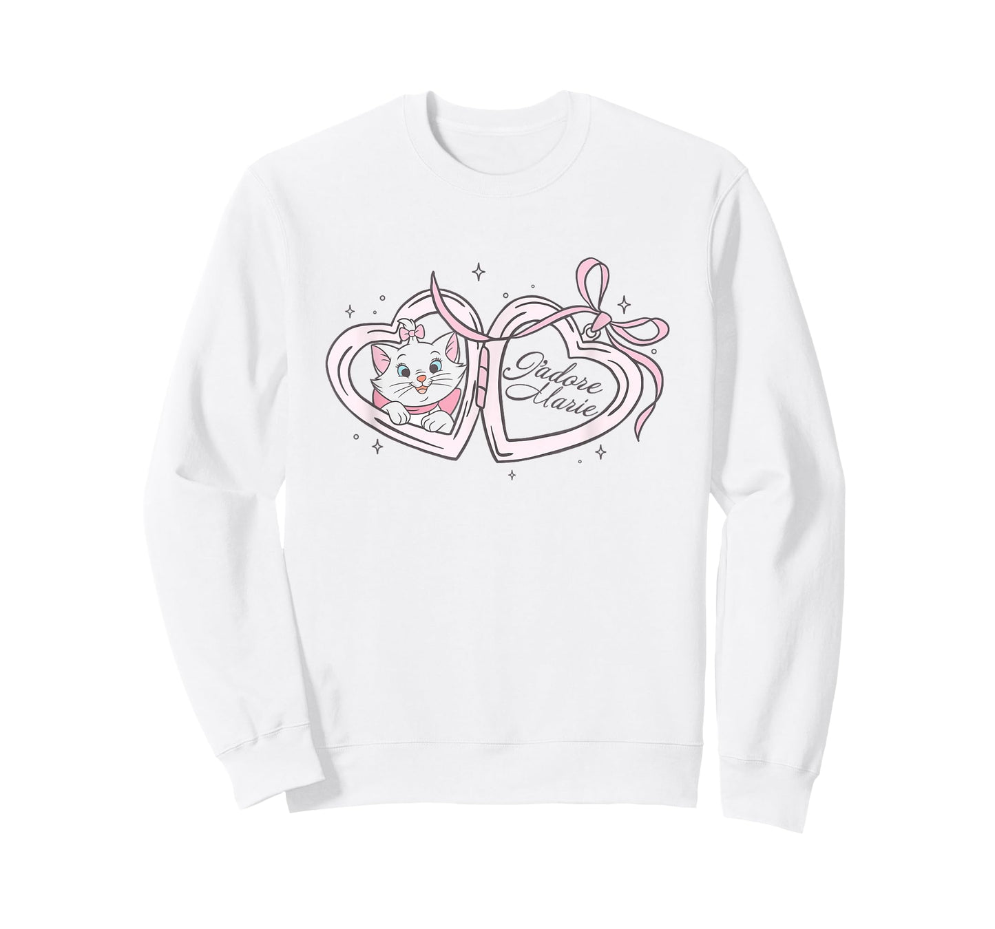 Disney The Aristocats J'Adore Marie Heart Locket Portrait T-Shirt