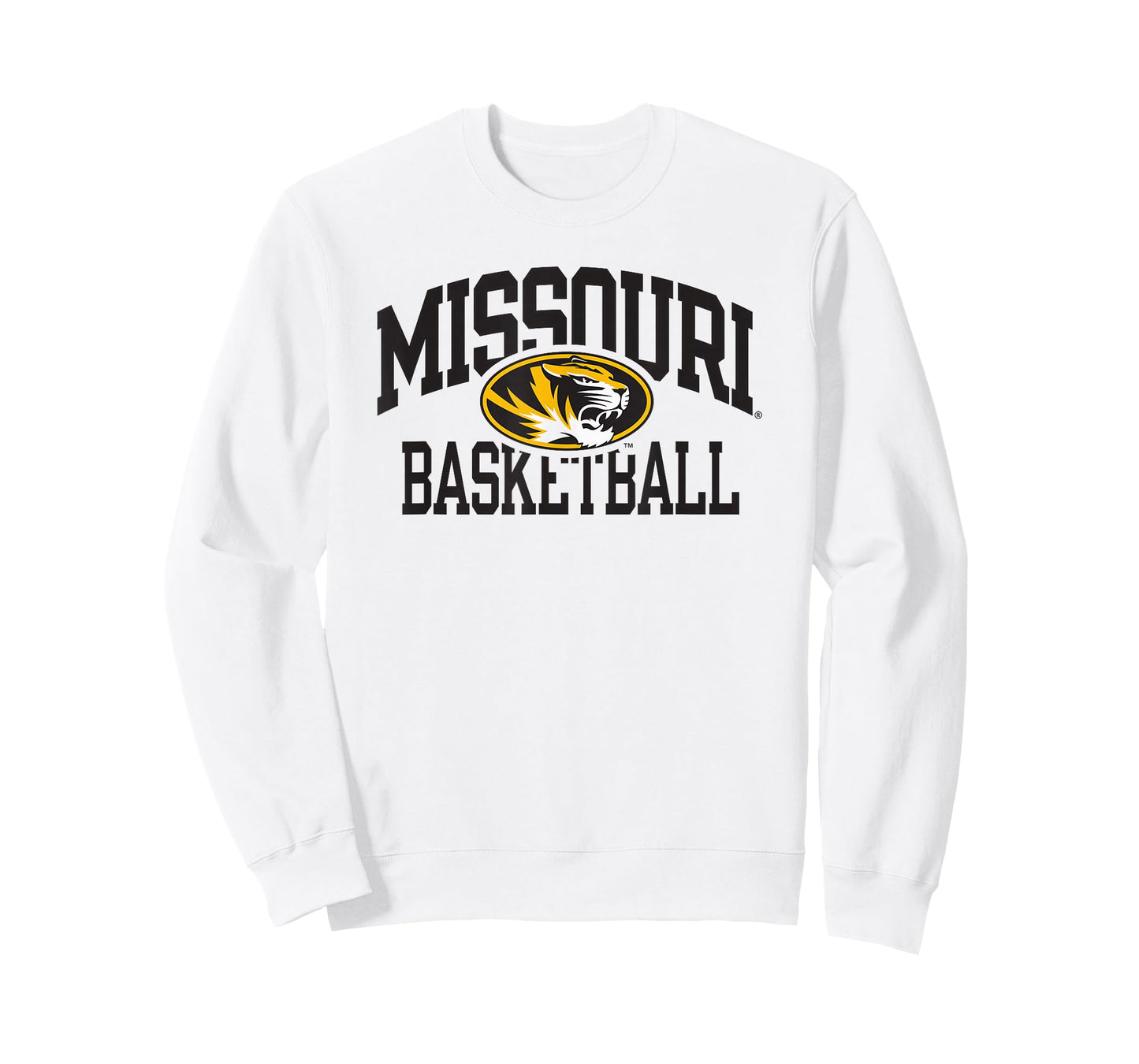 Missouri Tigers Basketball Arch Gray Officially Licensed T-Shirt