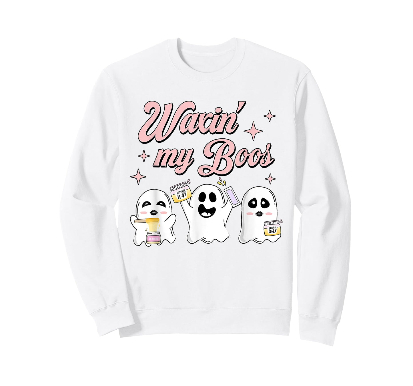 Waxing My Boos Waxing Technician Halloween Spooky Waxing T-Shirt