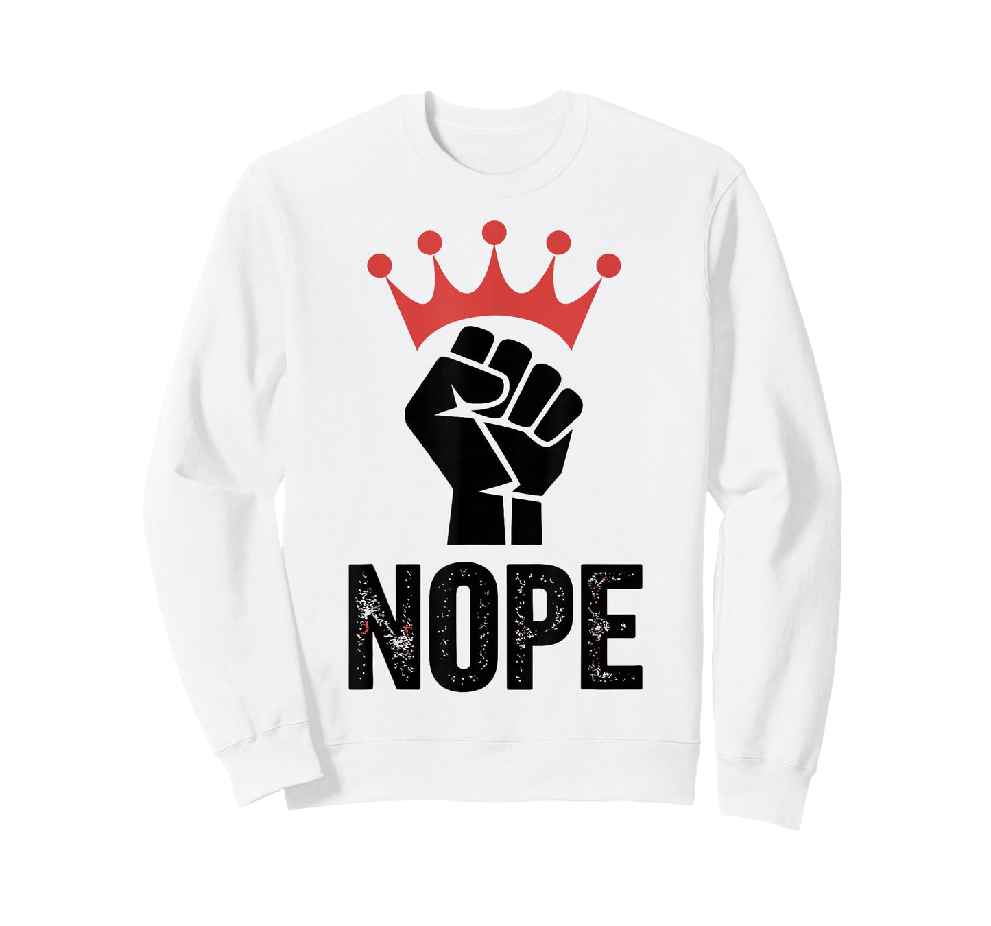 No Kings in America Since 1776 Fist & Crown Protest T-Shirt