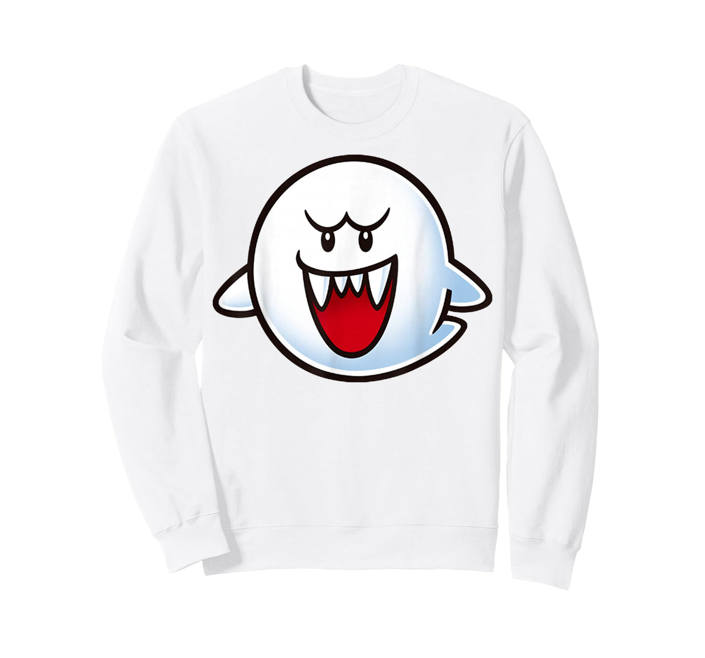 Nintendo Super Mario Boo Face Graphic T-Shirt T-Shirt