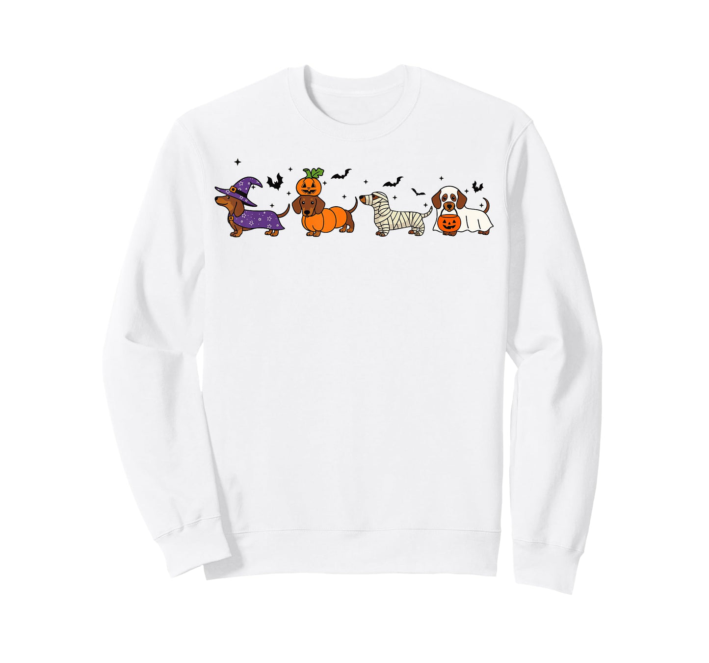 Dachshund Halloween Funny Ghost Dog Mom Wiener Halloweenie T-Shirt