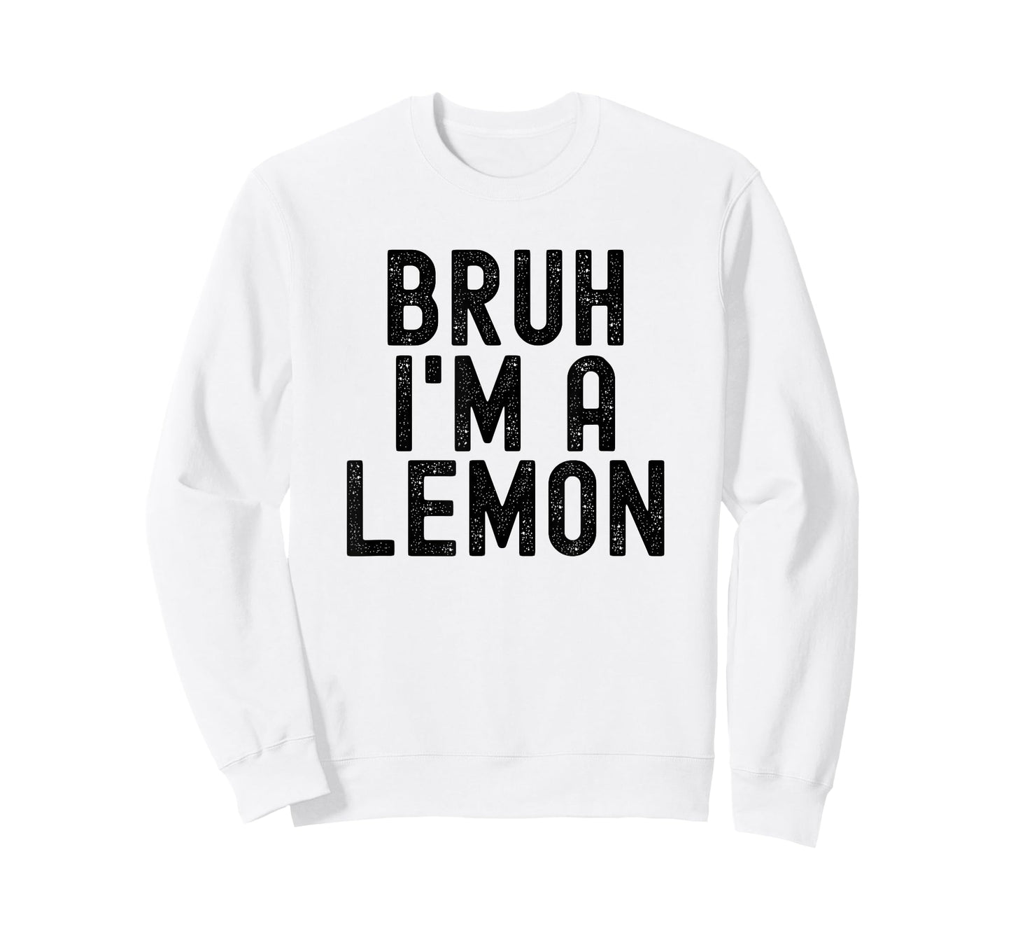 Bruh I'm A Lemon Funny Halloween Costume Men Women Boy Girl T-Shirt