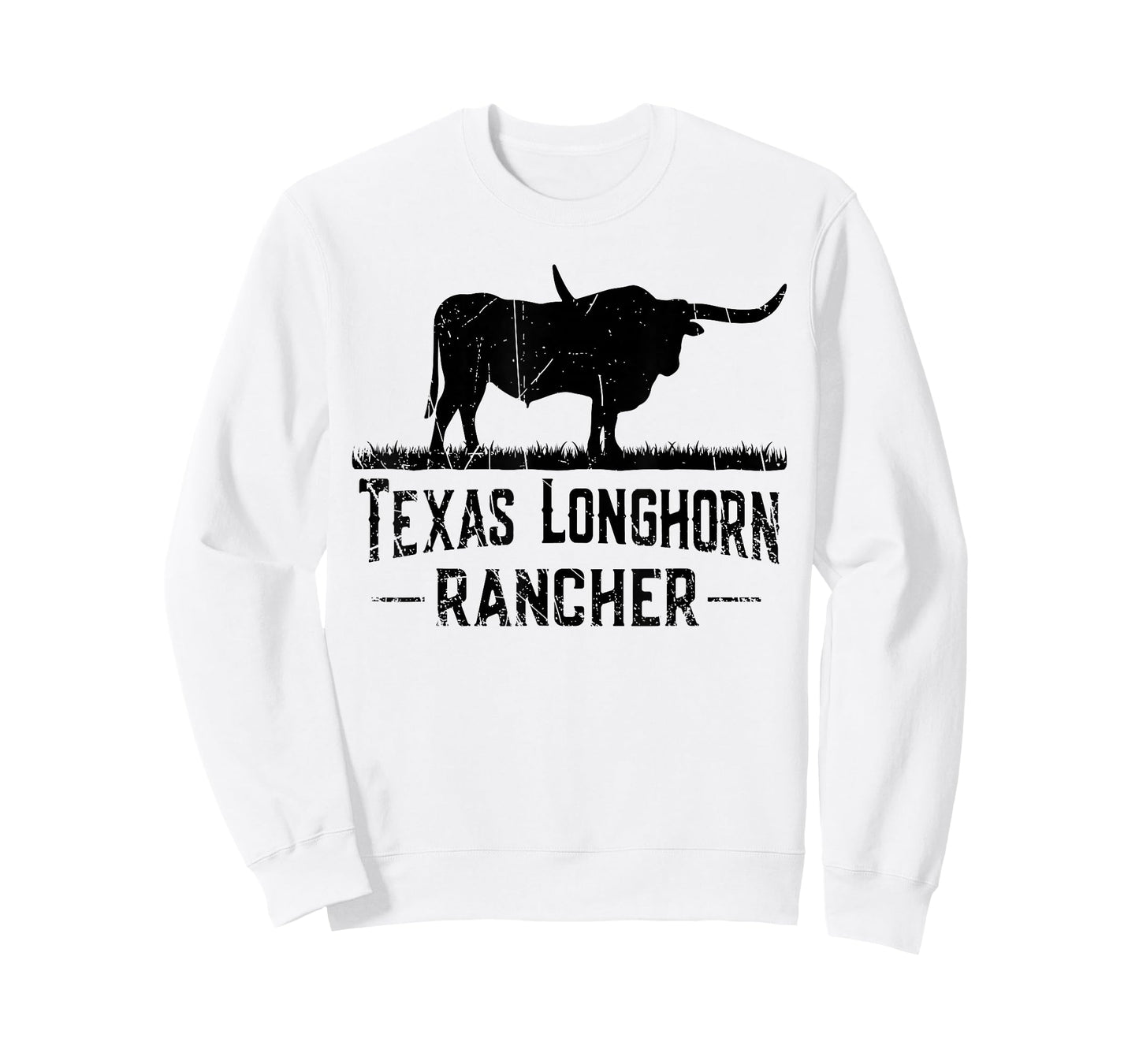 Texas Longhorn Rancher - Longhorn Cow for Cattle Farmer T-Shirt