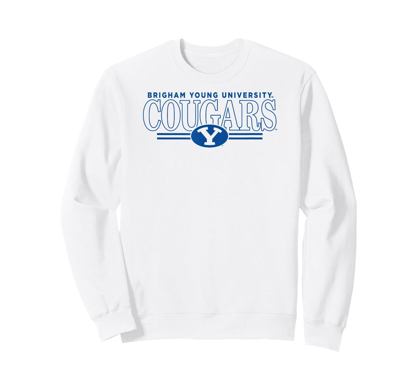 BYU Cougars Regalia White Officially Licensed T-Shirt