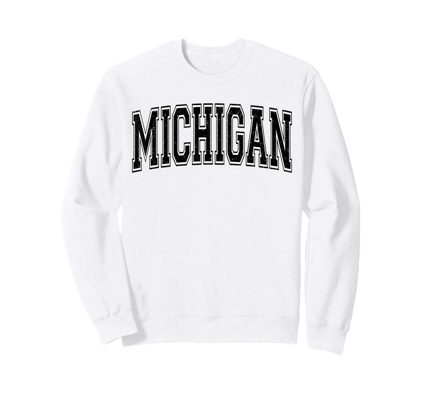 MICHIGAN VARSITY SPORTS ATHLETIC JERSEY STYLE T-Shirt