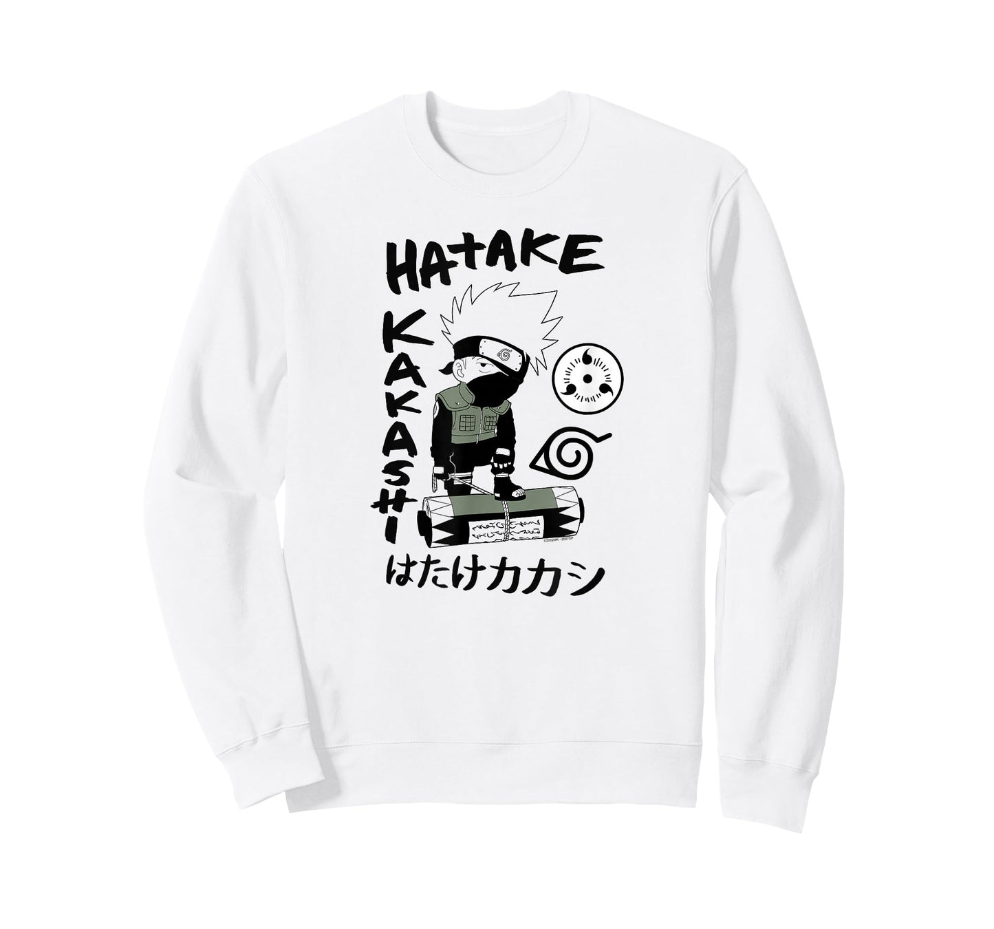 Naruto Shippuden Hatake Kakashi Chibi Drawing Anime T-Shirt