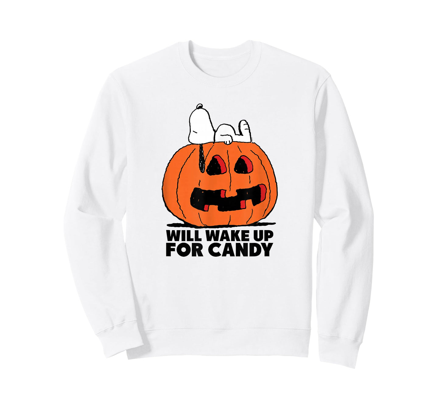 Peanuts Halloween Snoopy Wake For Candy T-Shirt