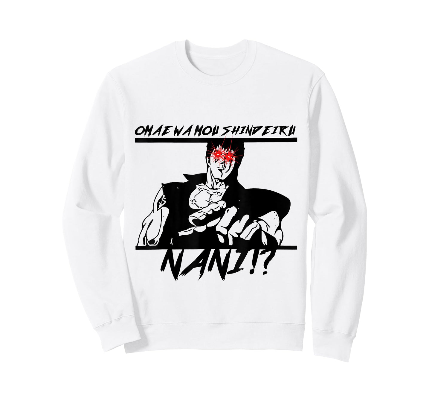 Omae Wa Mou Shindeiru Shirt Otaku Manga Anime Tee T-Shirt