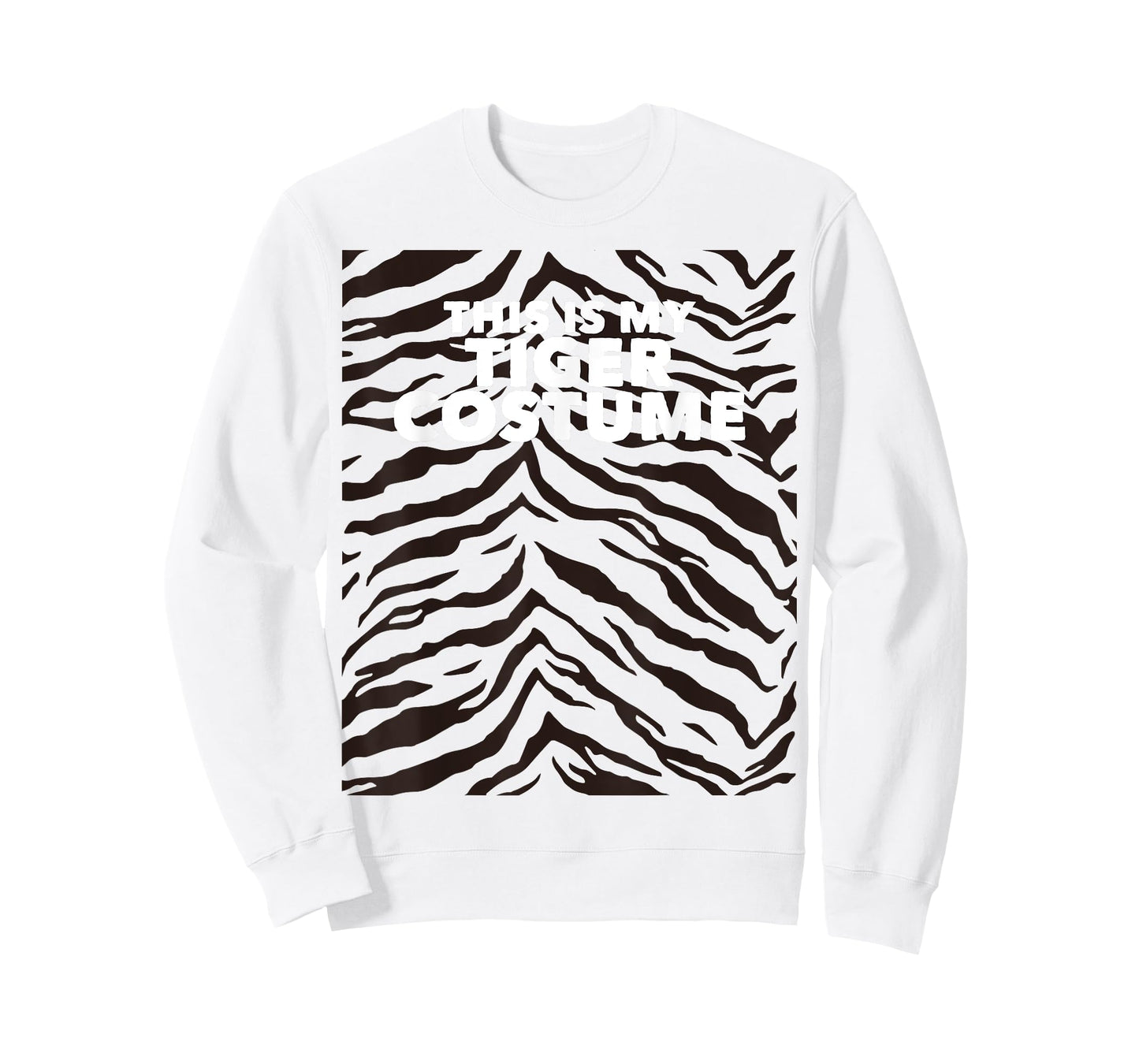 Tiger Simple Halloween This is My Tiger Costume Animal Print T-Shirt
