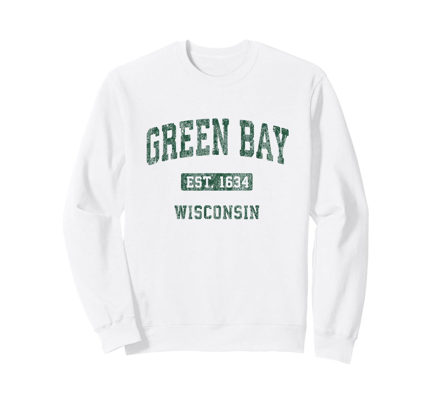 Green Bay Wisconsin WI Vintage Athletic Sports Design T-Shirt