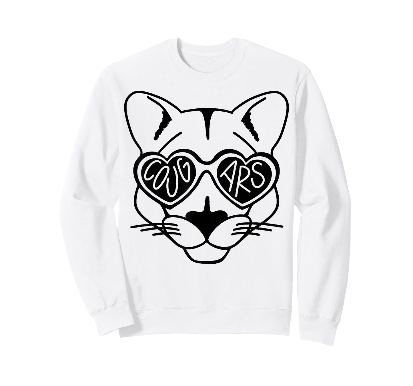Cougars School Sports Fan Team Spirit T-Shirt