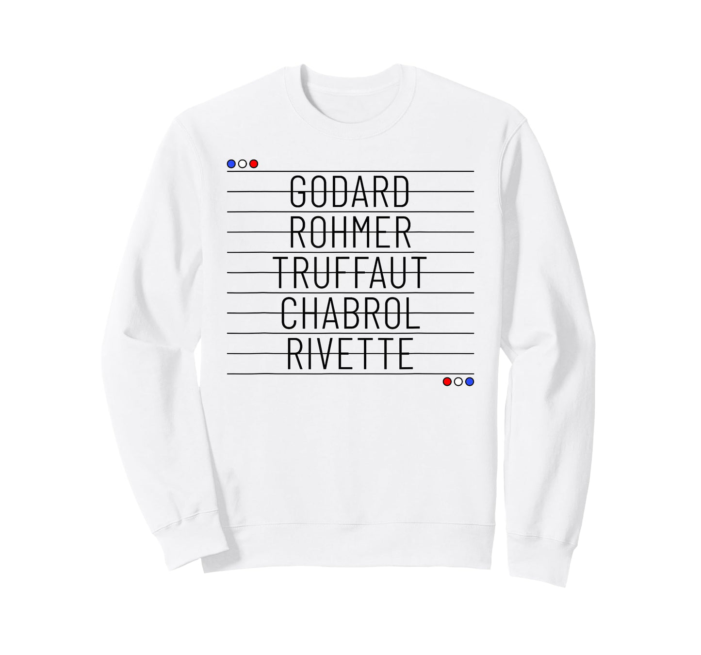 French New Wave Film Directors Cinema / Movie Buff T-Shirt