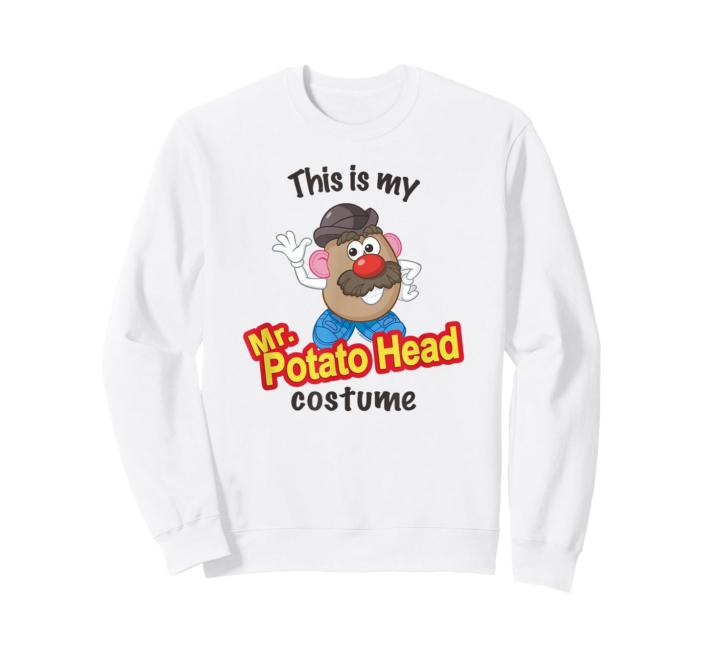 Mr. Potato Head Halloween This Is My Mr. Potato Head Costume T-Shirt