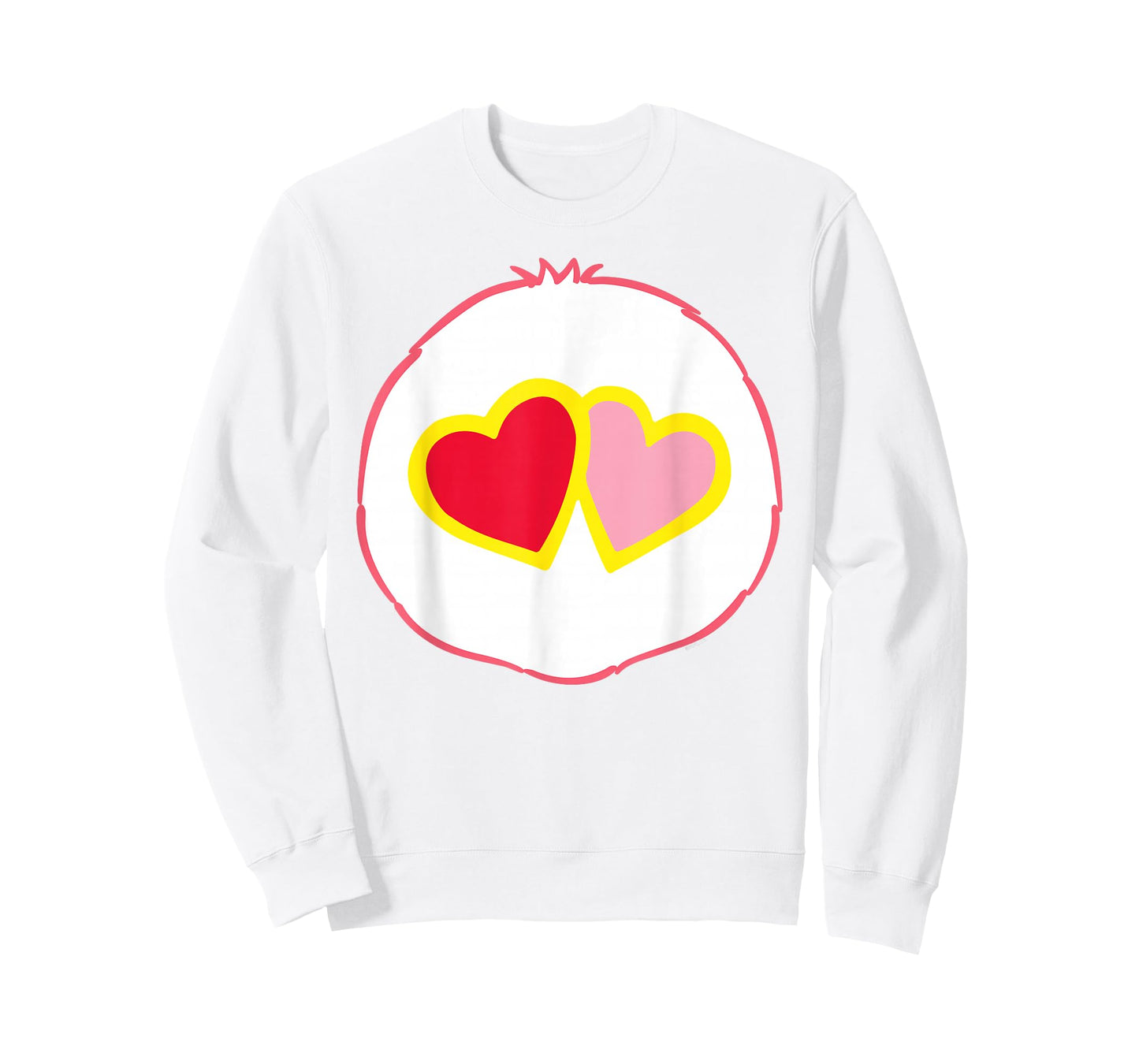 Care Bears Love-a-Lot Bear Belly Easy Halloween Costume Cute T-Shirt