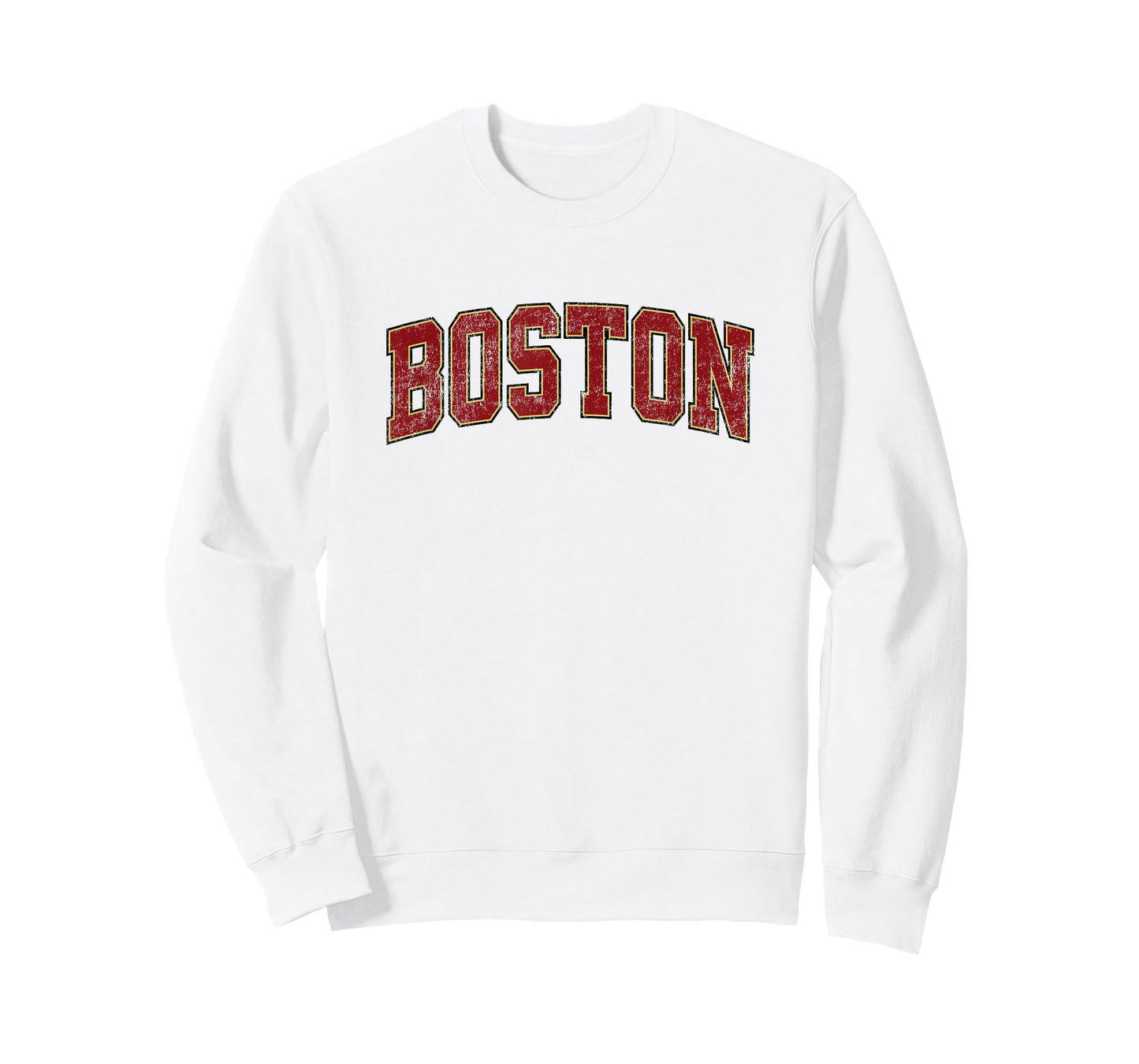 Boston Massachusetts MA Vintage Athletic Sports Design T-Shirt