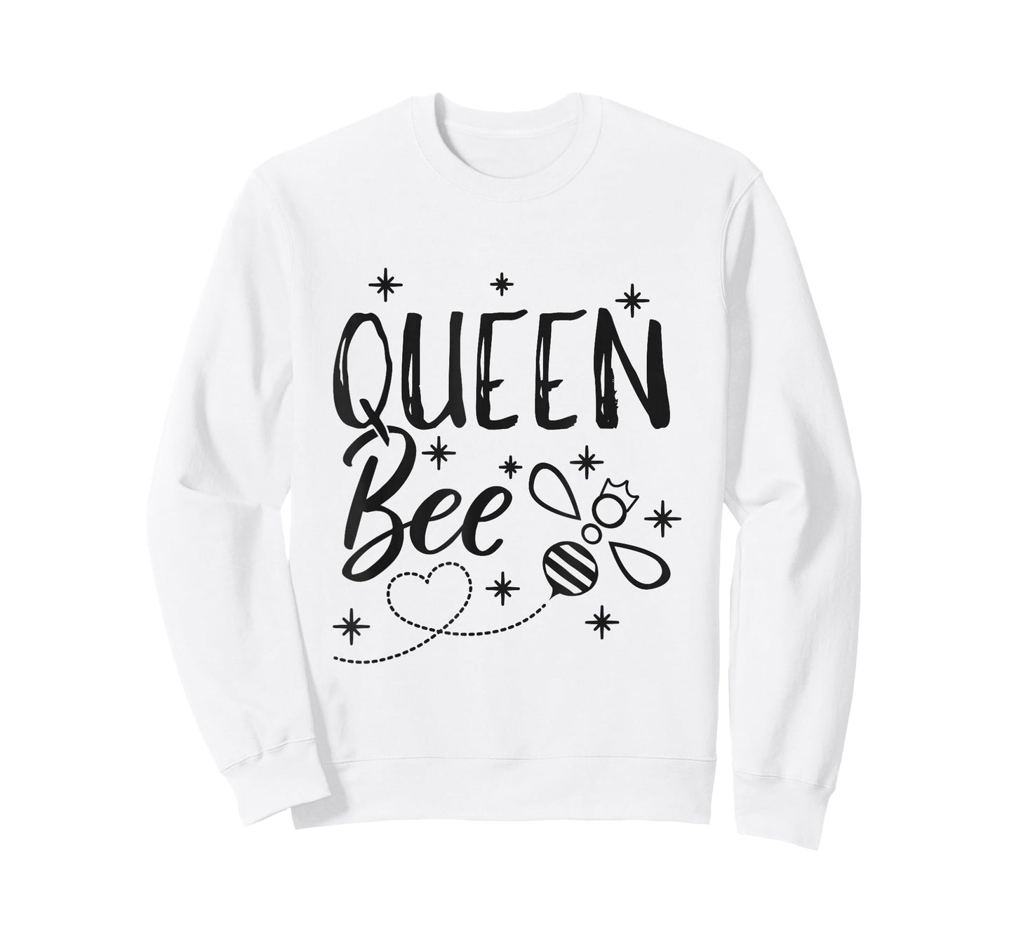 Funny Beekeeping Gift Queen Bee Crown Bee Queen T-Shirt