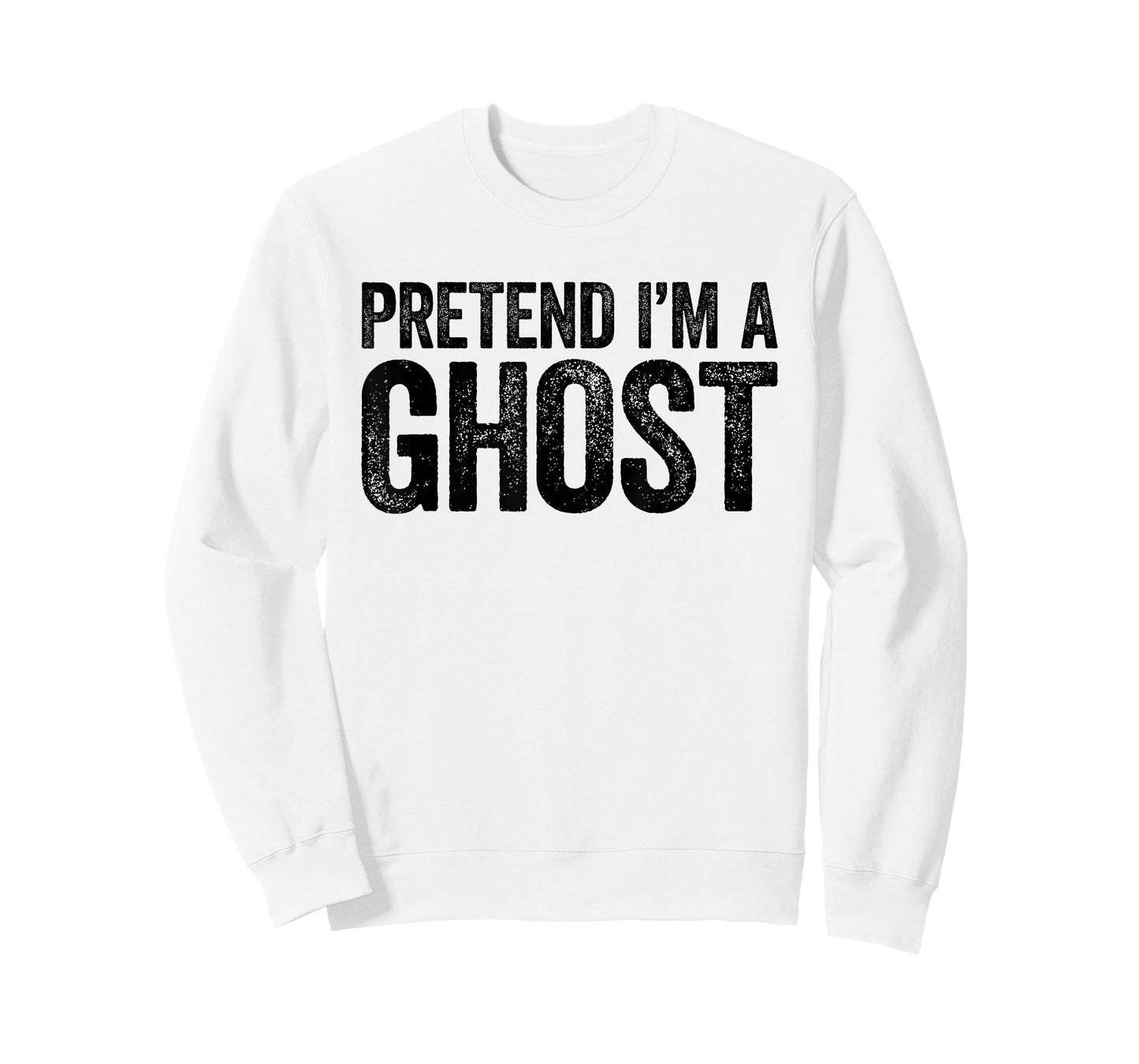 Pretend I'm A Ghost Shirt Adult Kids Men Women Costume T-Shirt