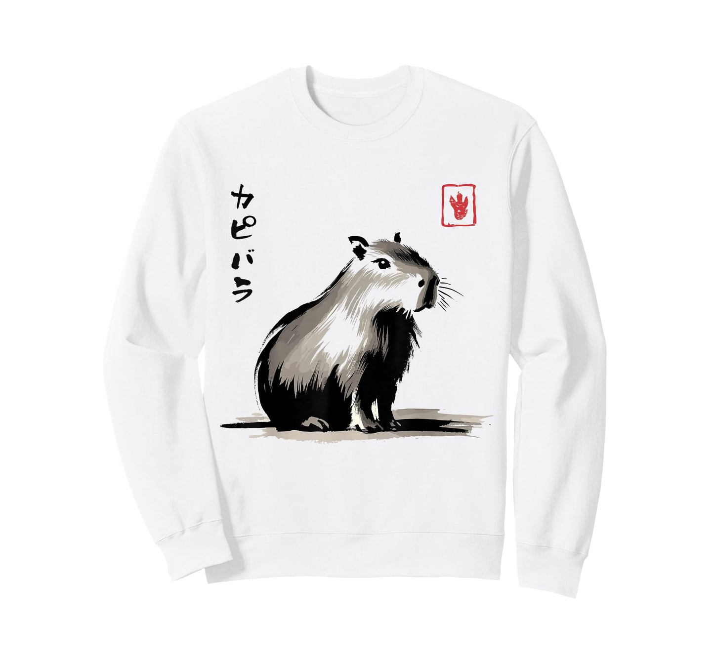 Kawaii Capybara Anime Japanese Streetwear Funny Capybara T-Shirt