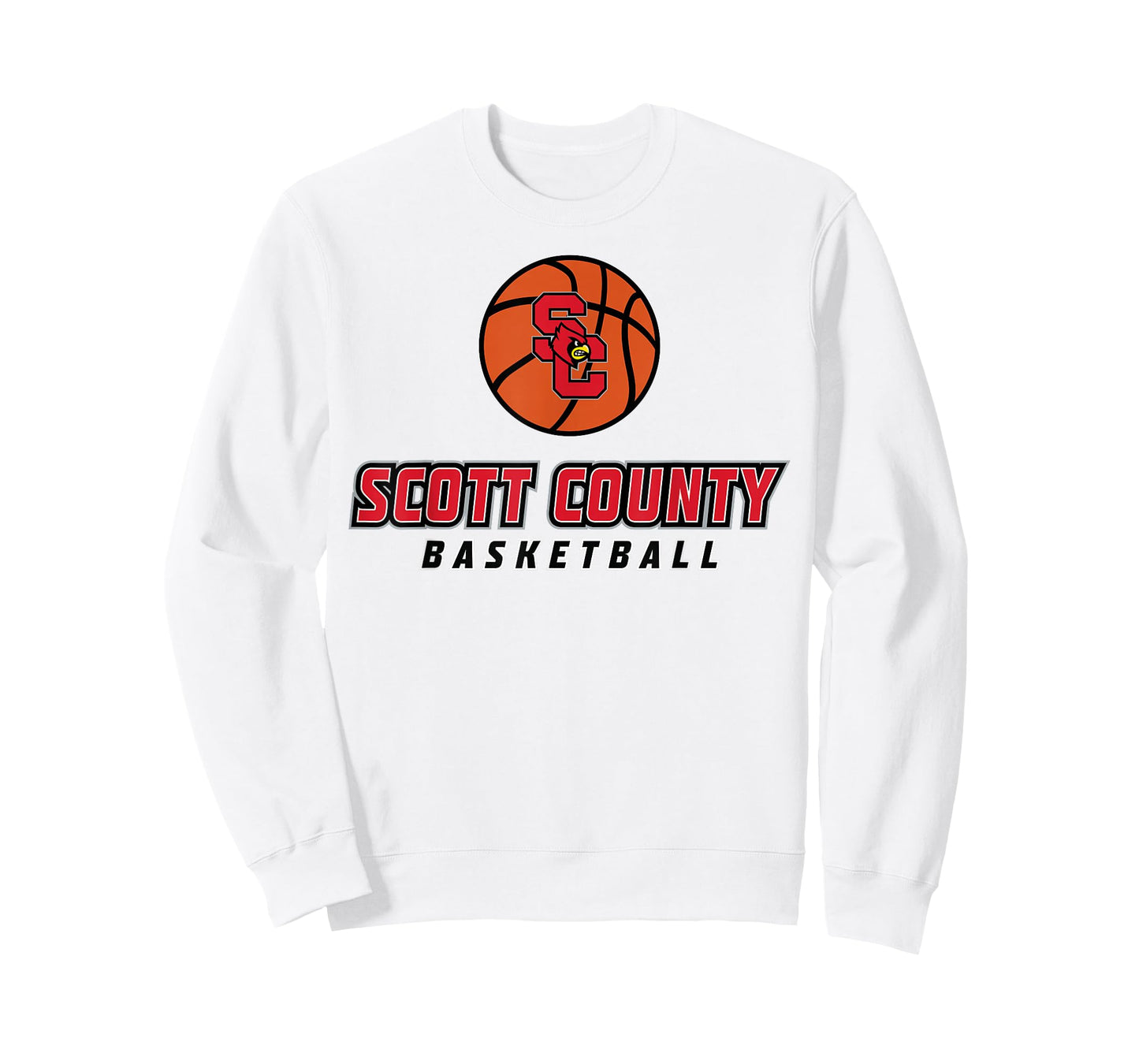 Scott County High School Cardinals Basketball T-Shirt