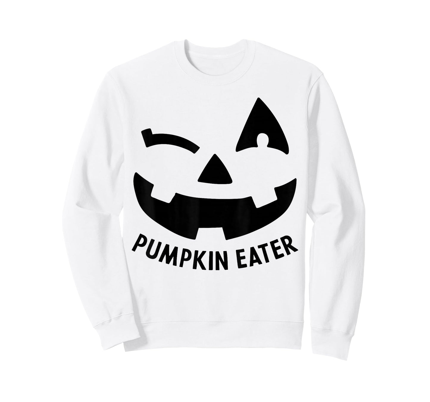 Naughty Pumpkin Eater Fun Matching Couple Halloween Costume T-Shirt