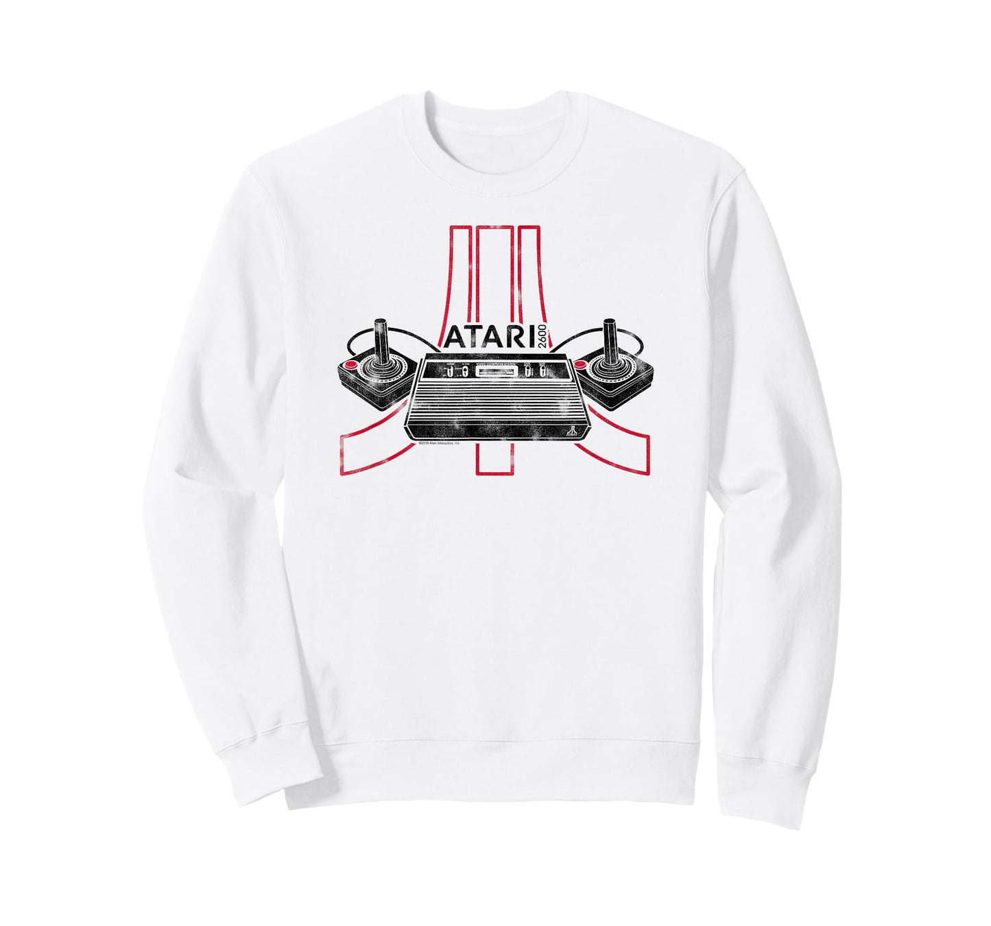 ATARI 2600 Gaming Console & Joysticks Logo T-Shirt