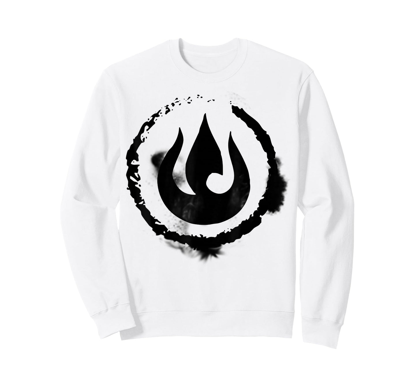 The Legend of Korra Fire Nation Symbol Sketch T-Shirt