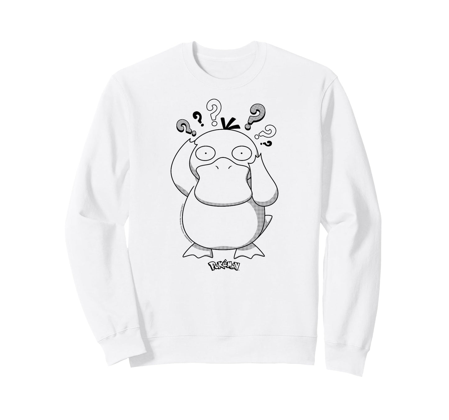 Pokémon - Psyduck Pattern T-Shirt