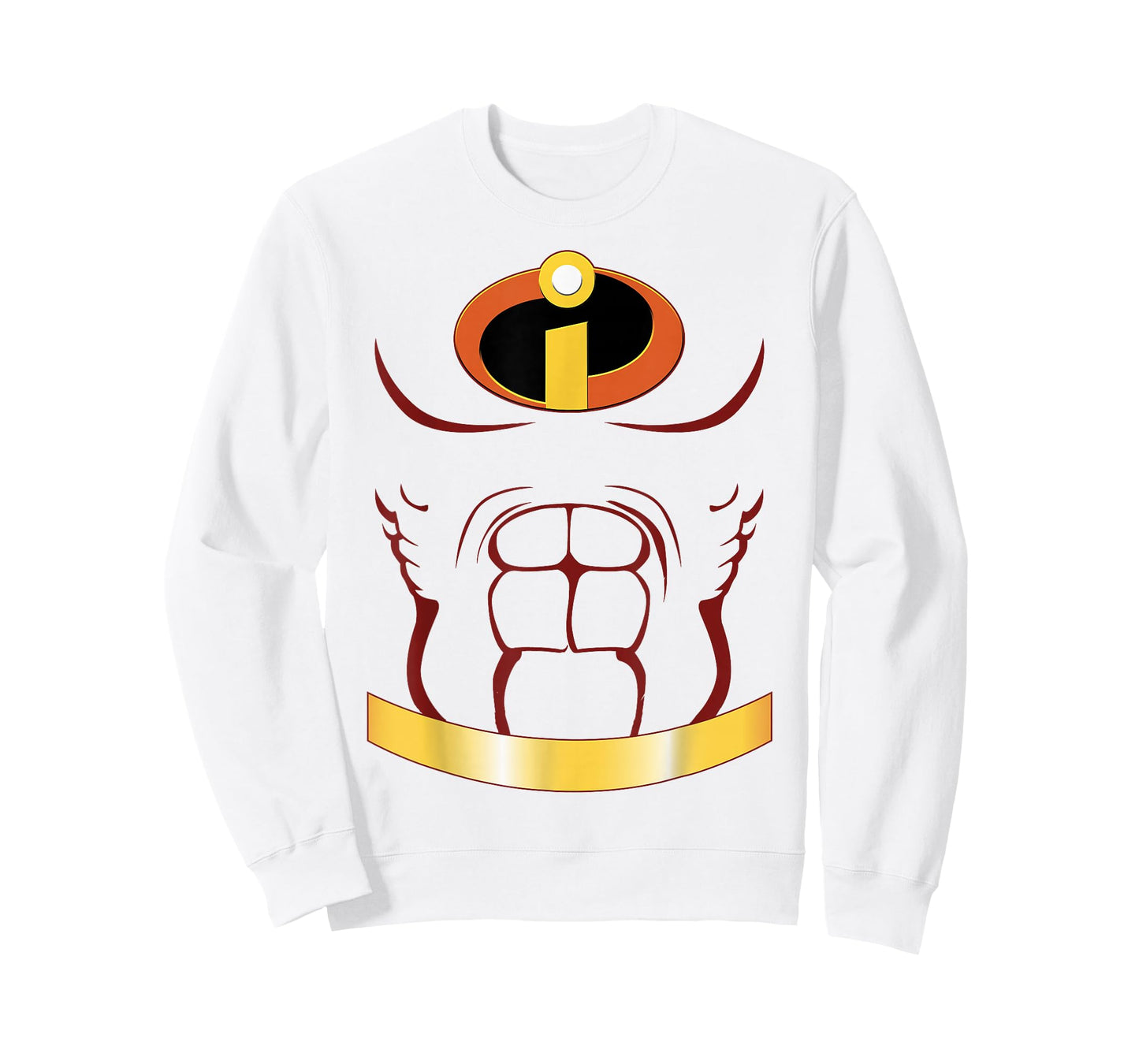 Disney Pixar The Incredibles Halloween Superhero Costume T-Shirt