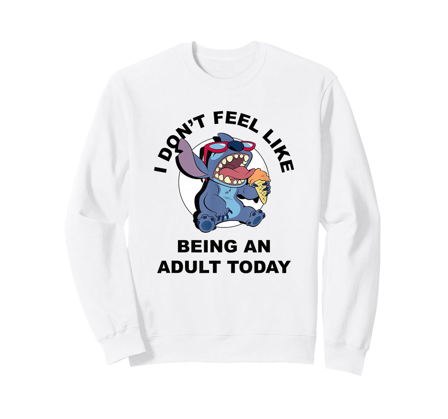 Disney Lilo & Stitch I Don't Feel Like Being An Adult Today T-Shirt