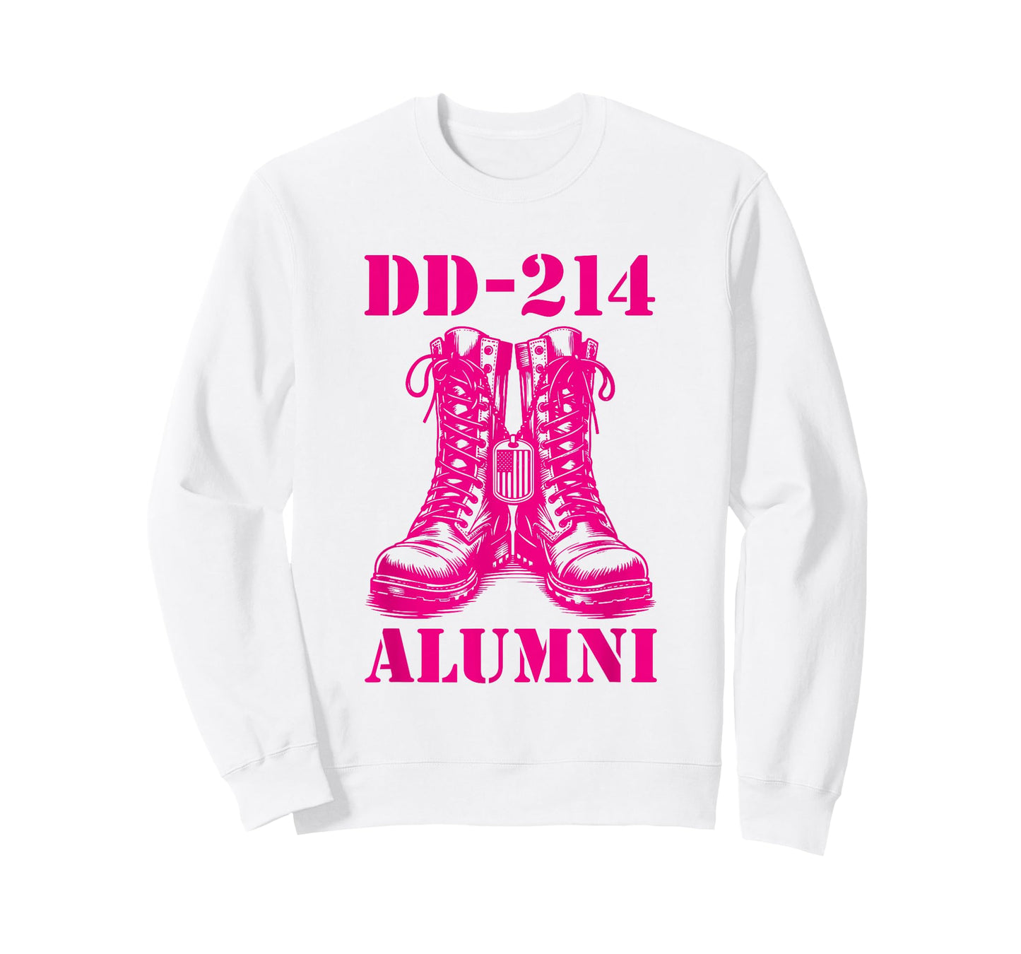 DD-214 Alumni Combat Boots Proud Retired Military Vet T-Shirt