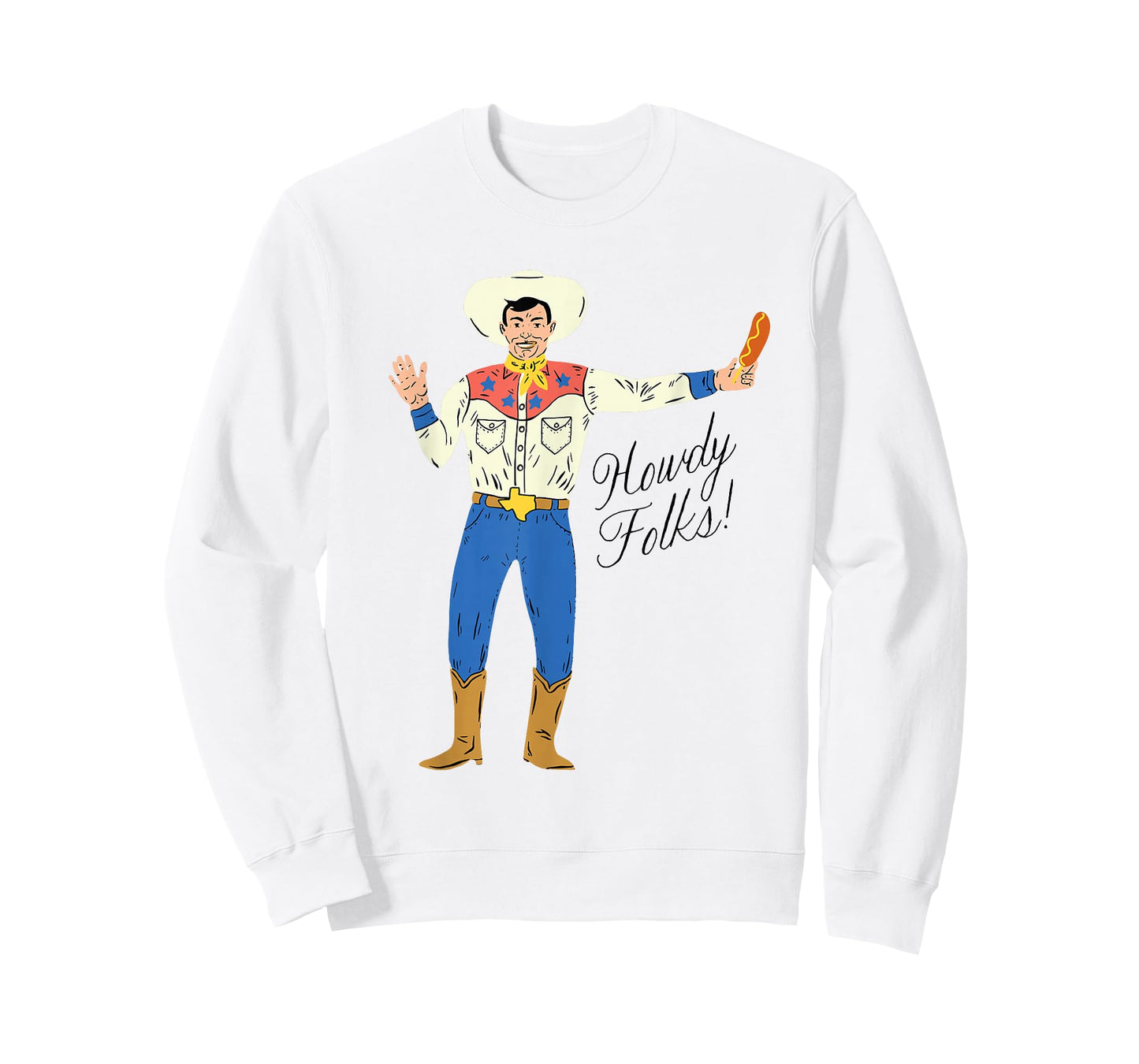 Howdy Folks Big Tex, State Fair of Texas Outfit T-Shirt