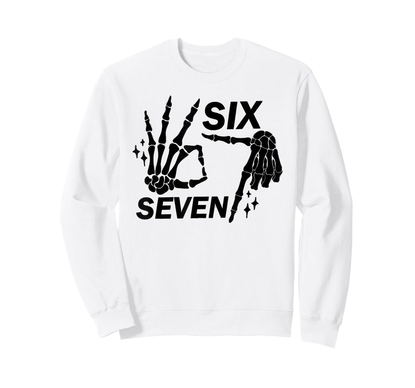 White 67 Matching Six Seven 6 7 Meme 6-7 Halloween Costume T-Shirt