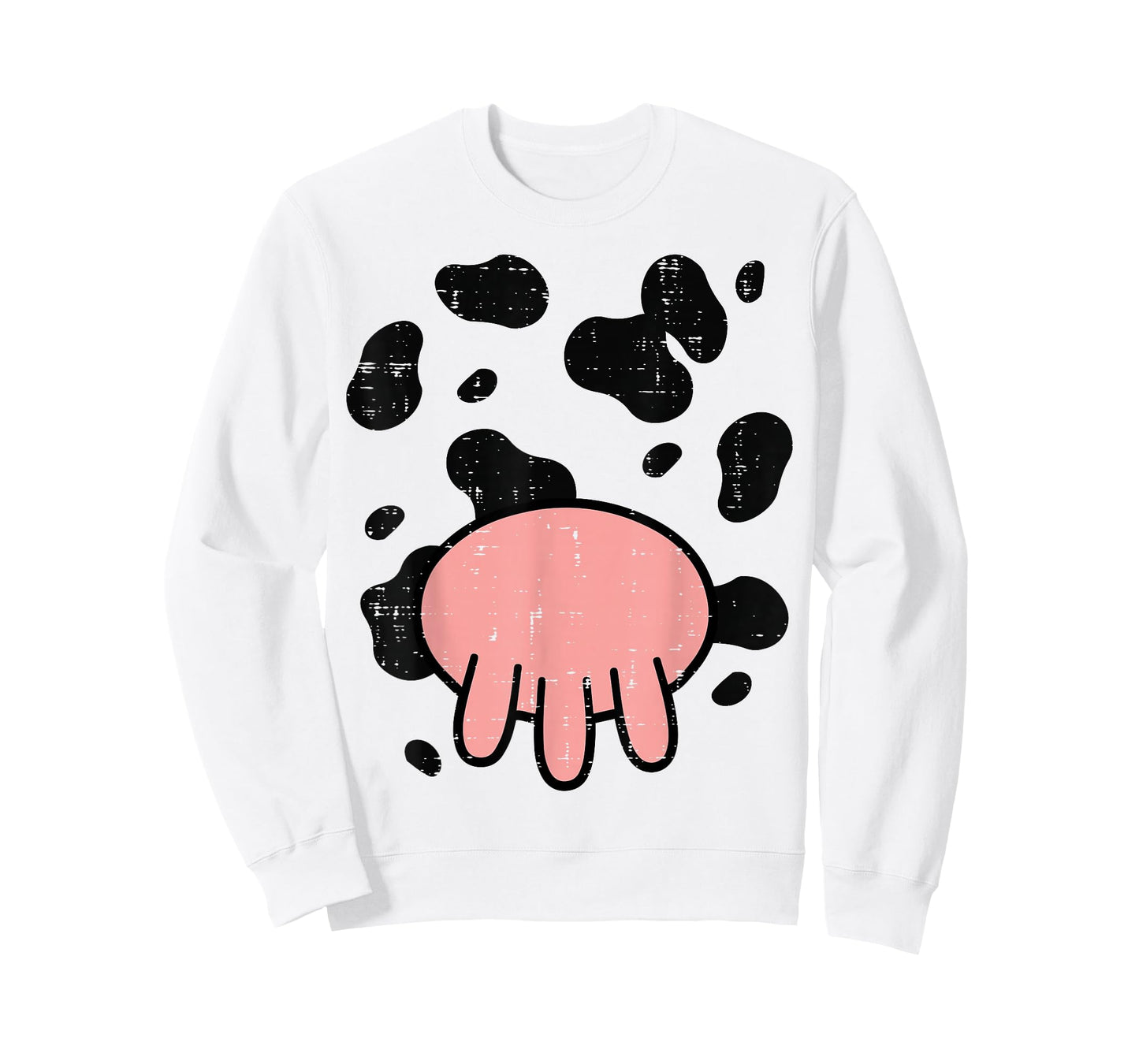 Halloween Cow Udder Funny Animal Farm Costume Men Women Kids T-Shirt