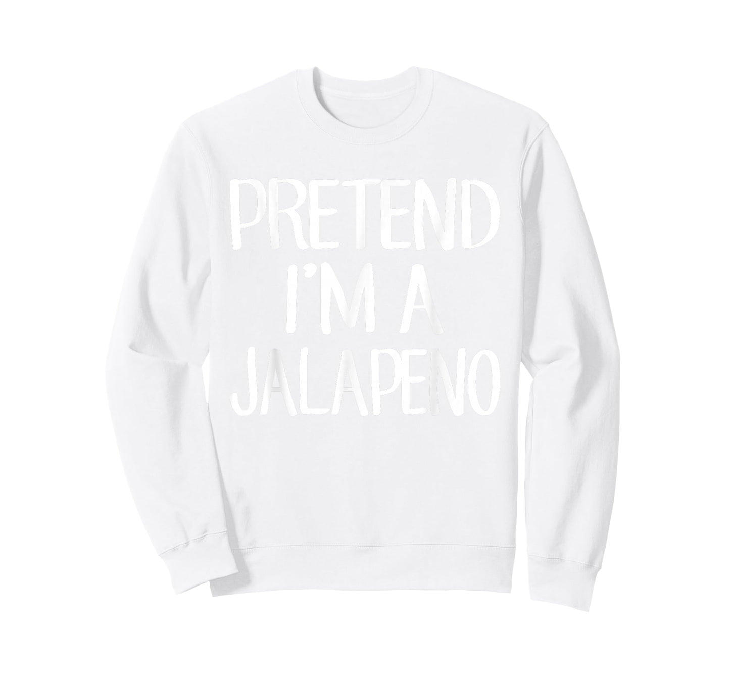 Pretend I'm A Jalapeno Costume Family Lazy Easy Halloween T-Shirt