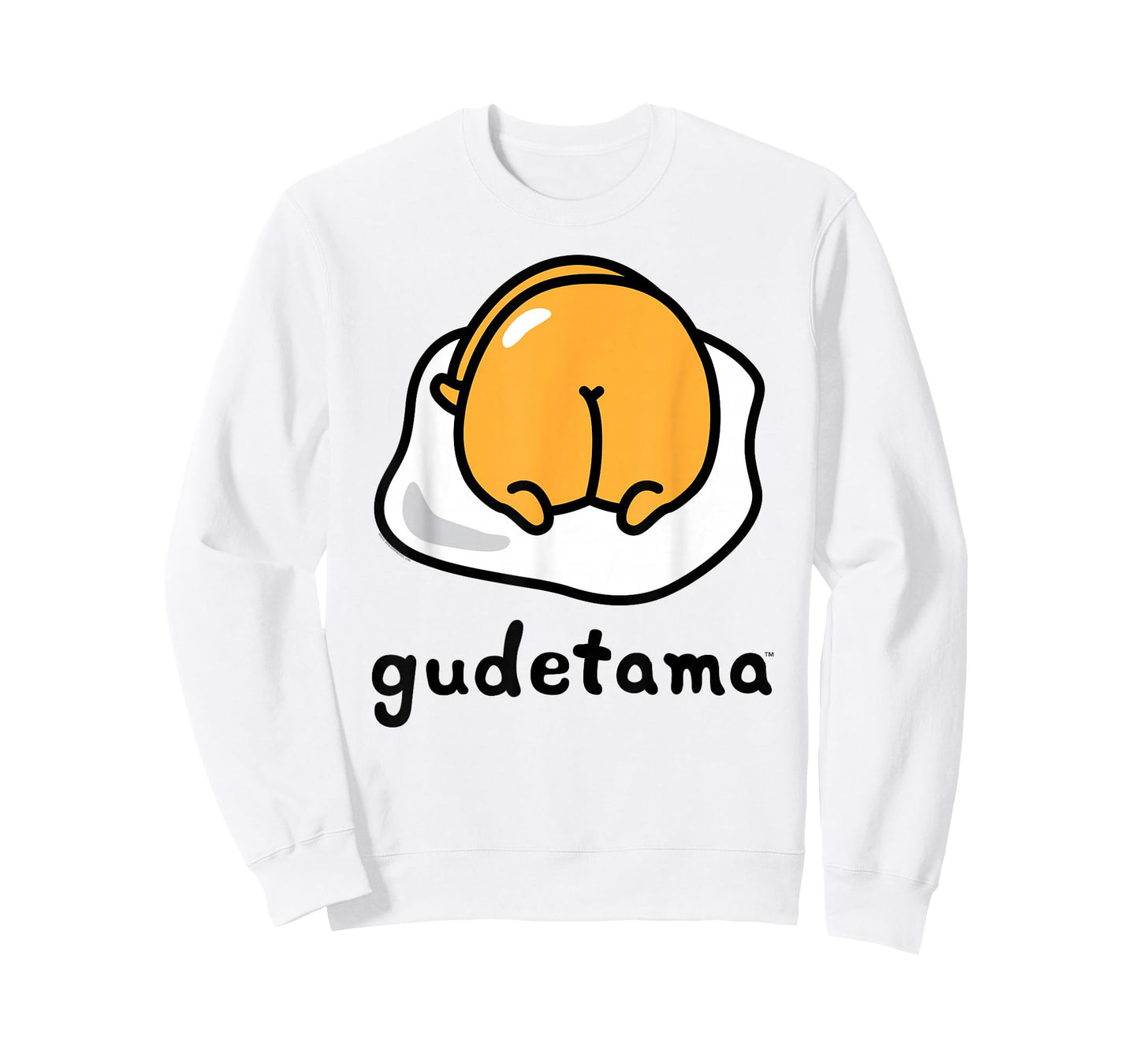 Gudetama The Lazy Egg Backside Logo Tee Shirt T-Shirt