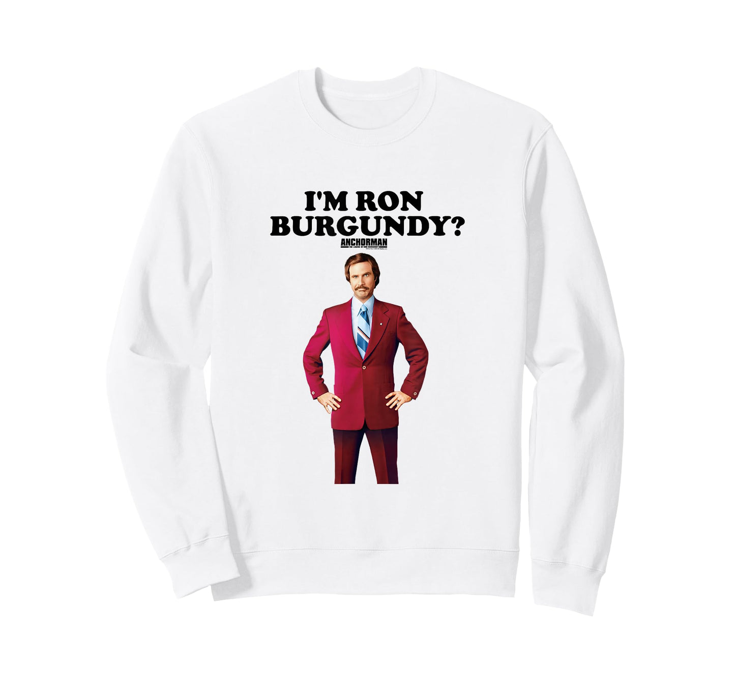Anchorman I'm Ron Burgundy? Teleprompter Line Pose Quote T-Shirt