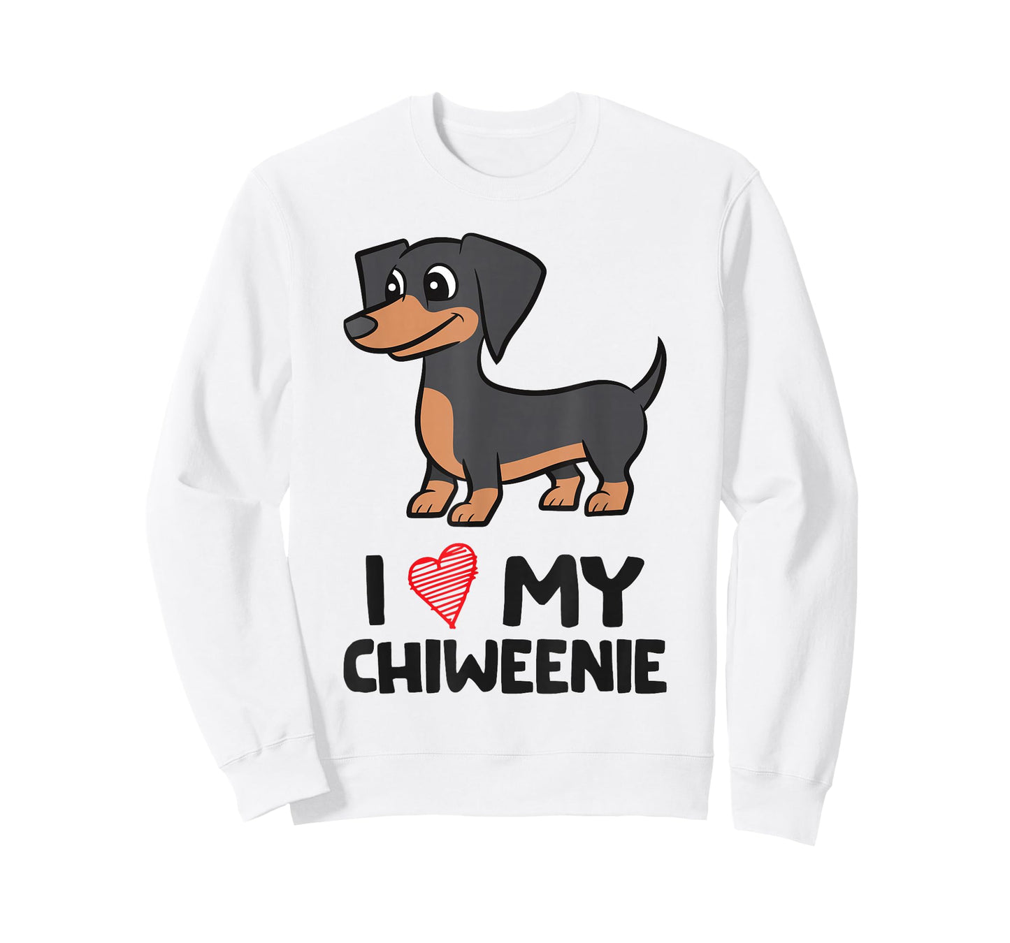 Chiweenie Dog I Love My Chiweenie T-Shirt