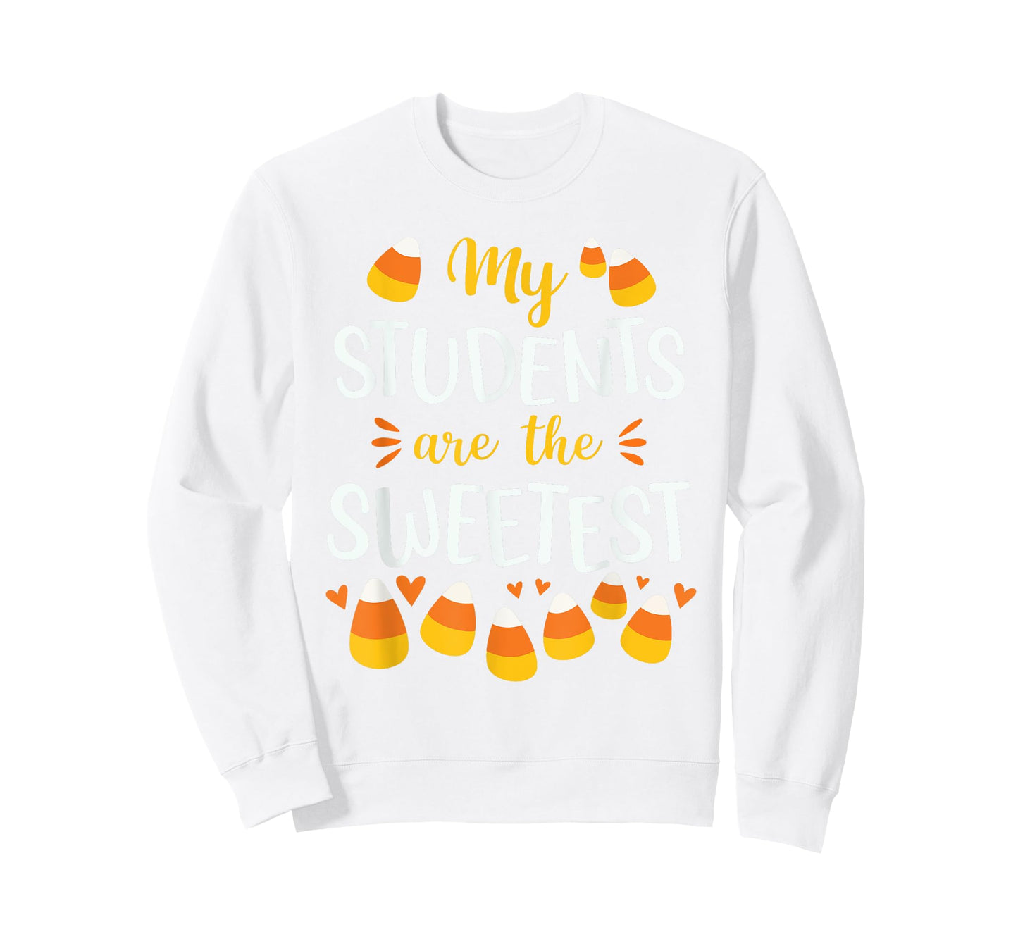 Cute Candy Corn Quote For Teacher Halloween Funny T-Shirt