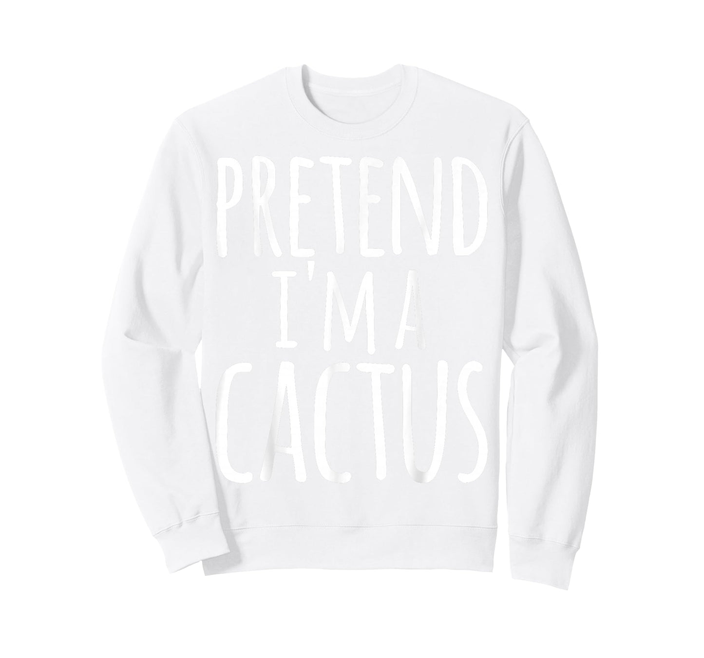 Funny Easy Lazy Halloween Pretend I'm A Cactus Costume T-Shirt