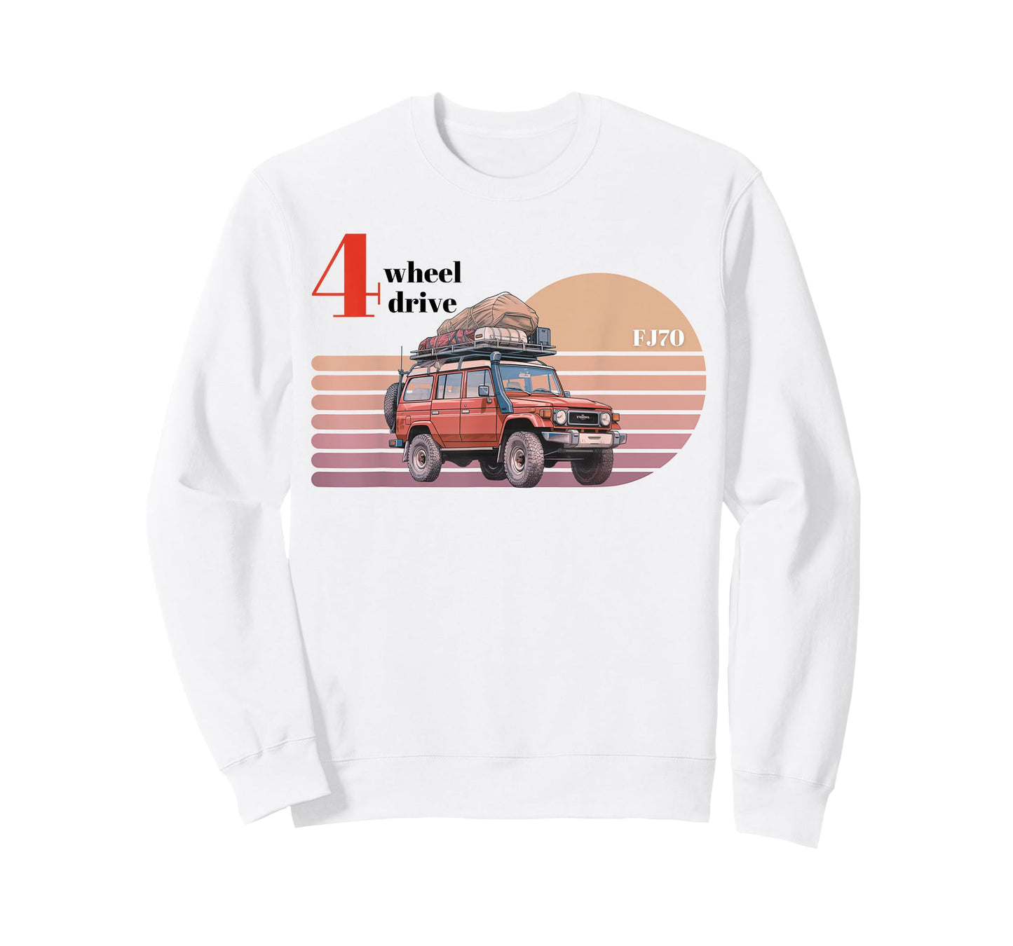FJ70 4 Wheel drive 4x4 off road adventure T-Shirt
