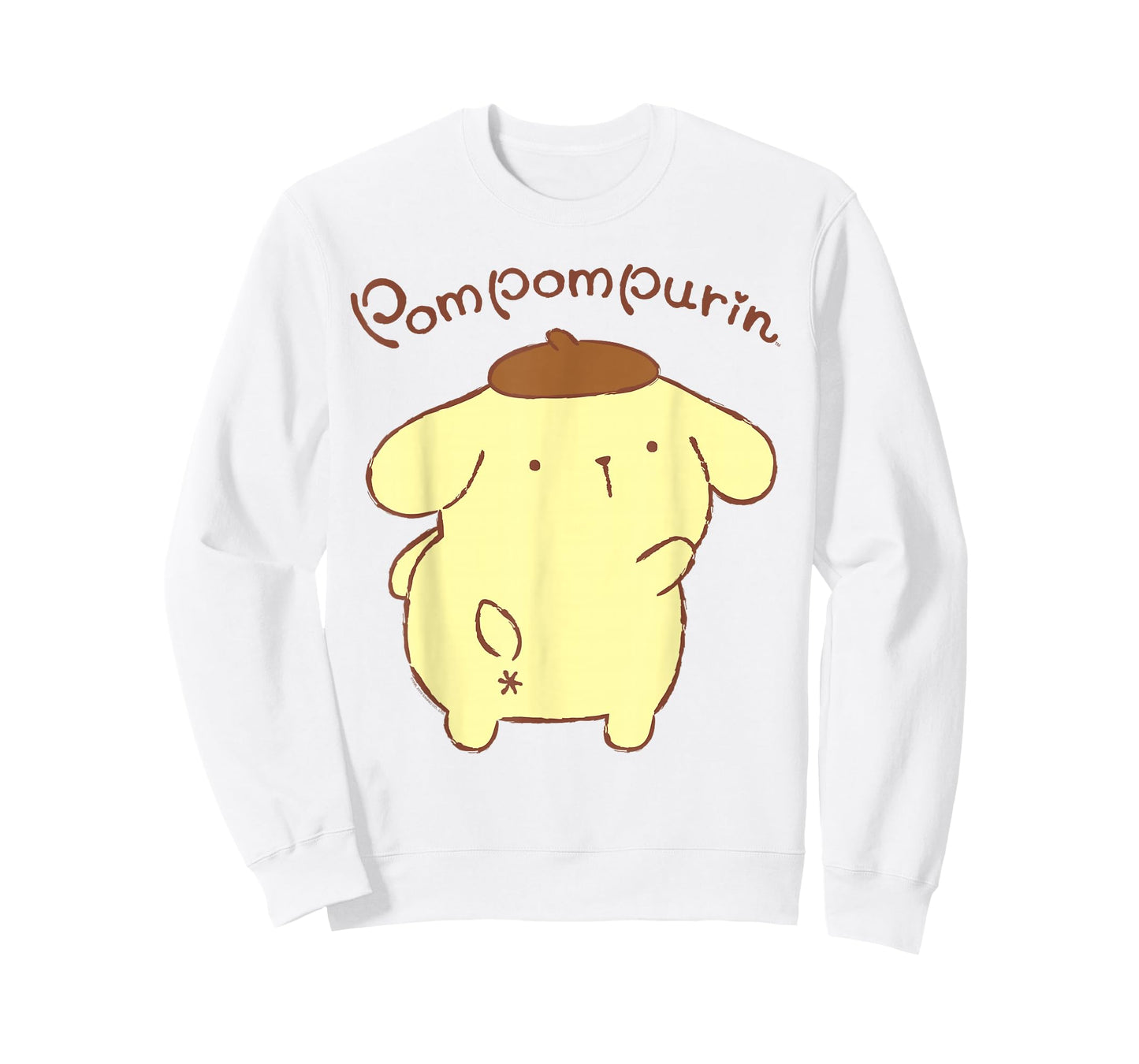 Sanrio Pompompurin Backside Logo Tee Shirt T-Shirt
