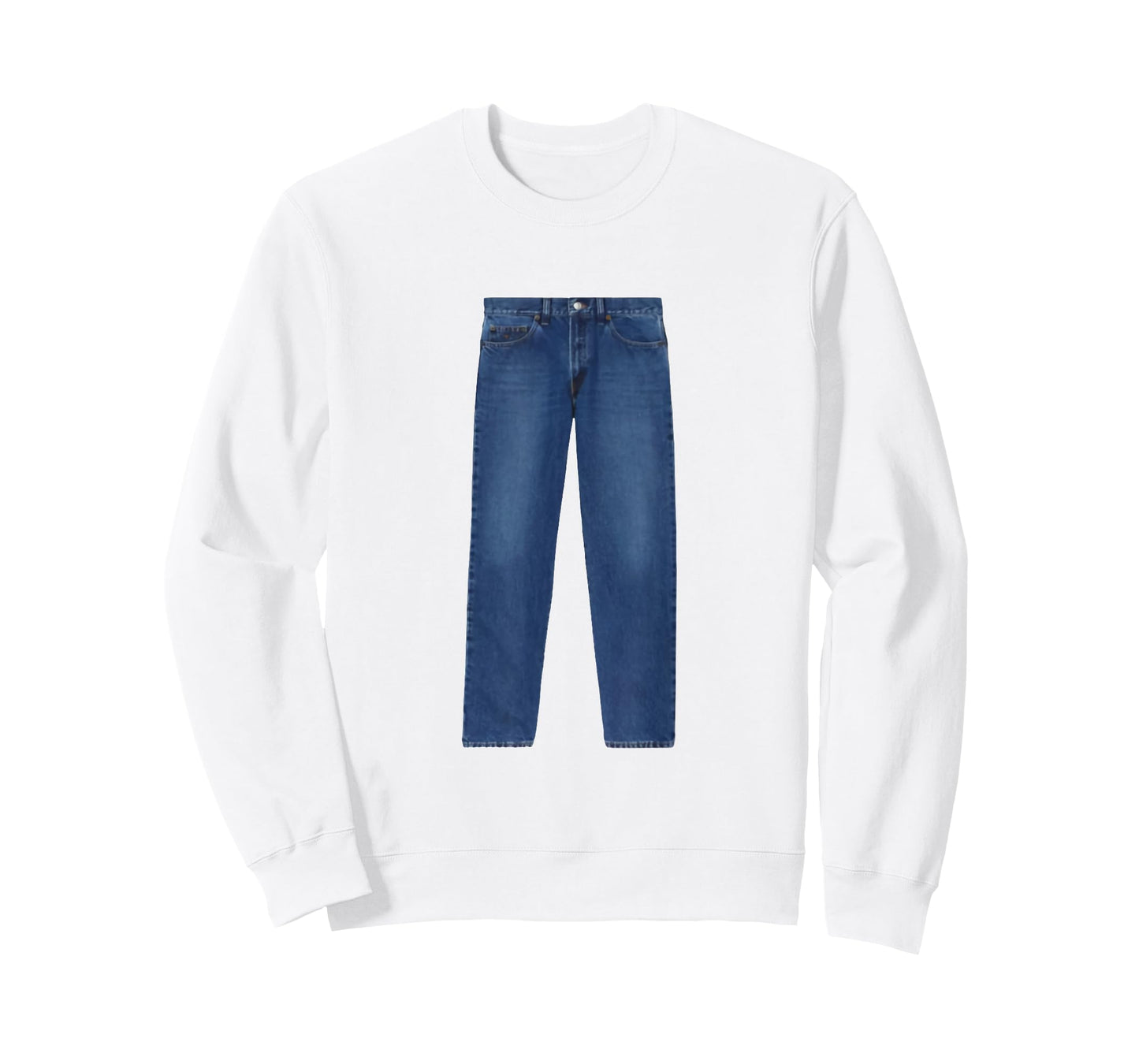 Pants on a Shirt - Jeans on a Shirt T-Shirt