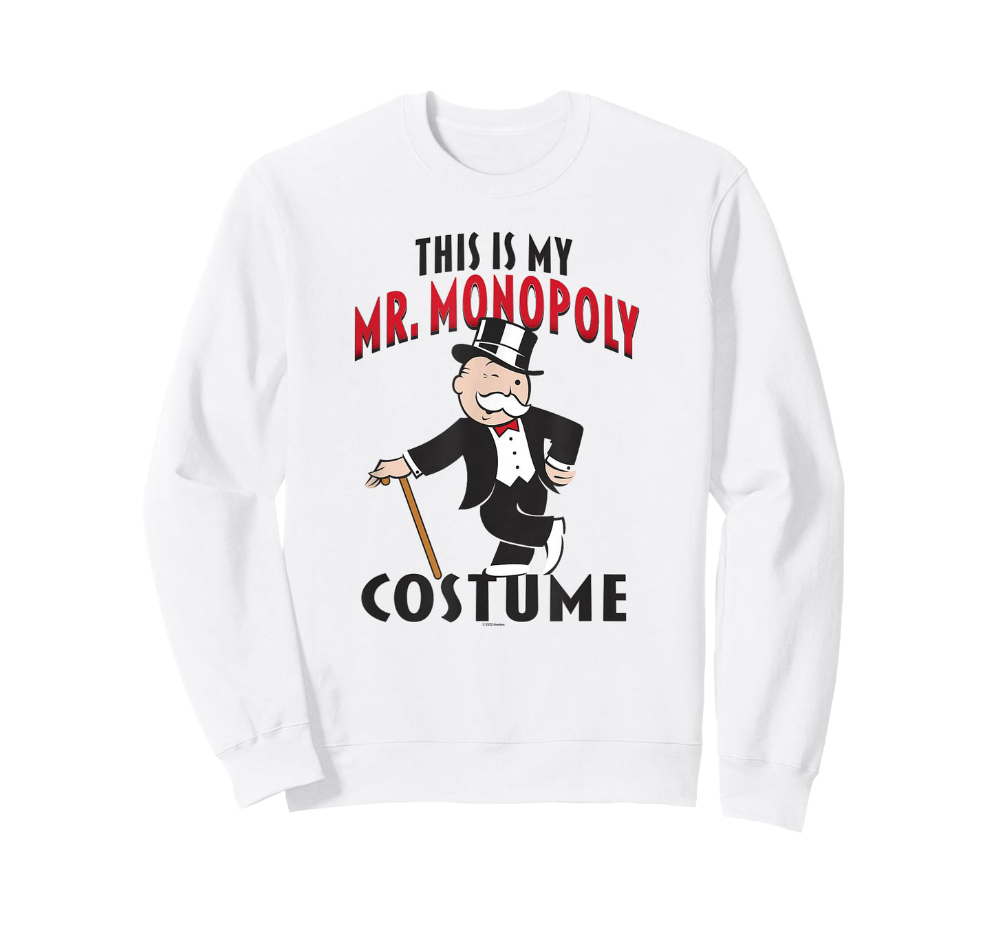 Monopoly Halloween This Is My Mr. Monopoly Costume T-Shirt