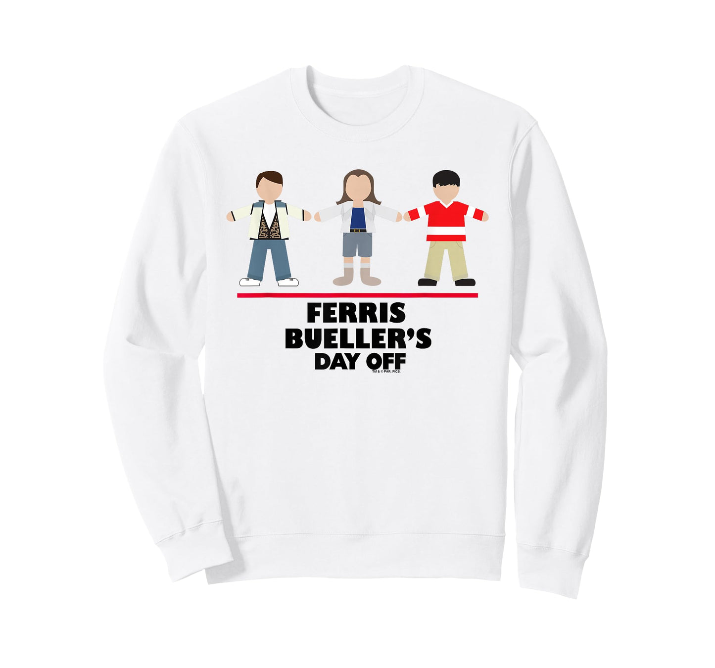 Ferris Bueller's Day Off Sloane & Cameron Cartoon Trio T-Shirt