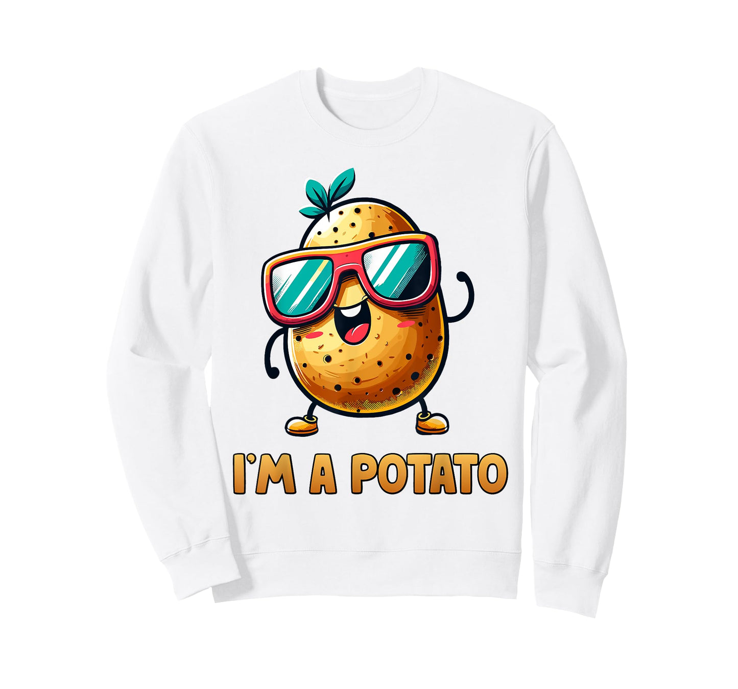 I'm A Potato Kawaii Cute Funny Costume Toddler Youth Kids T-Shirt