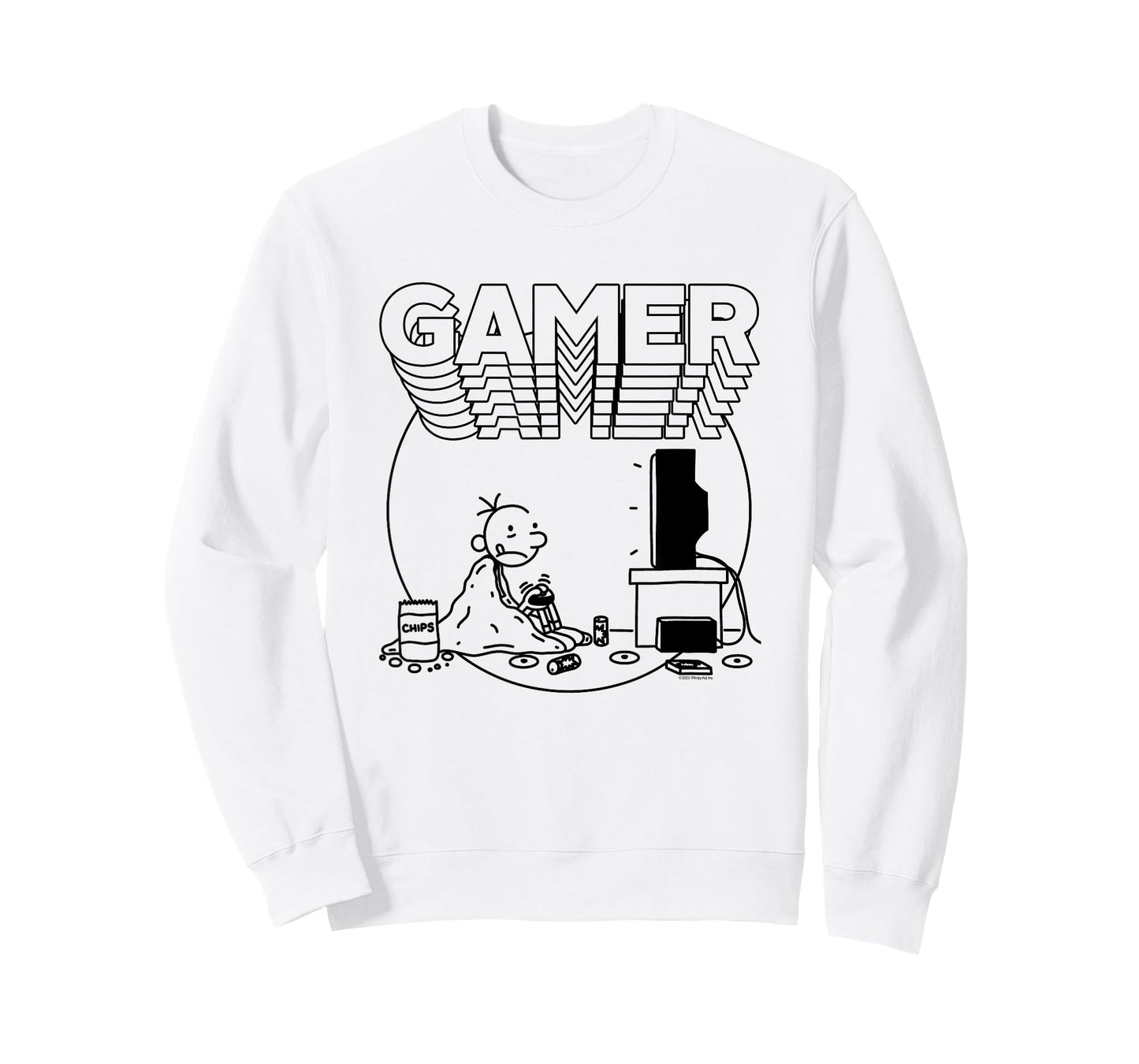 Diary of a Wimpy Kid Gamer Circle Frame T-Shirt