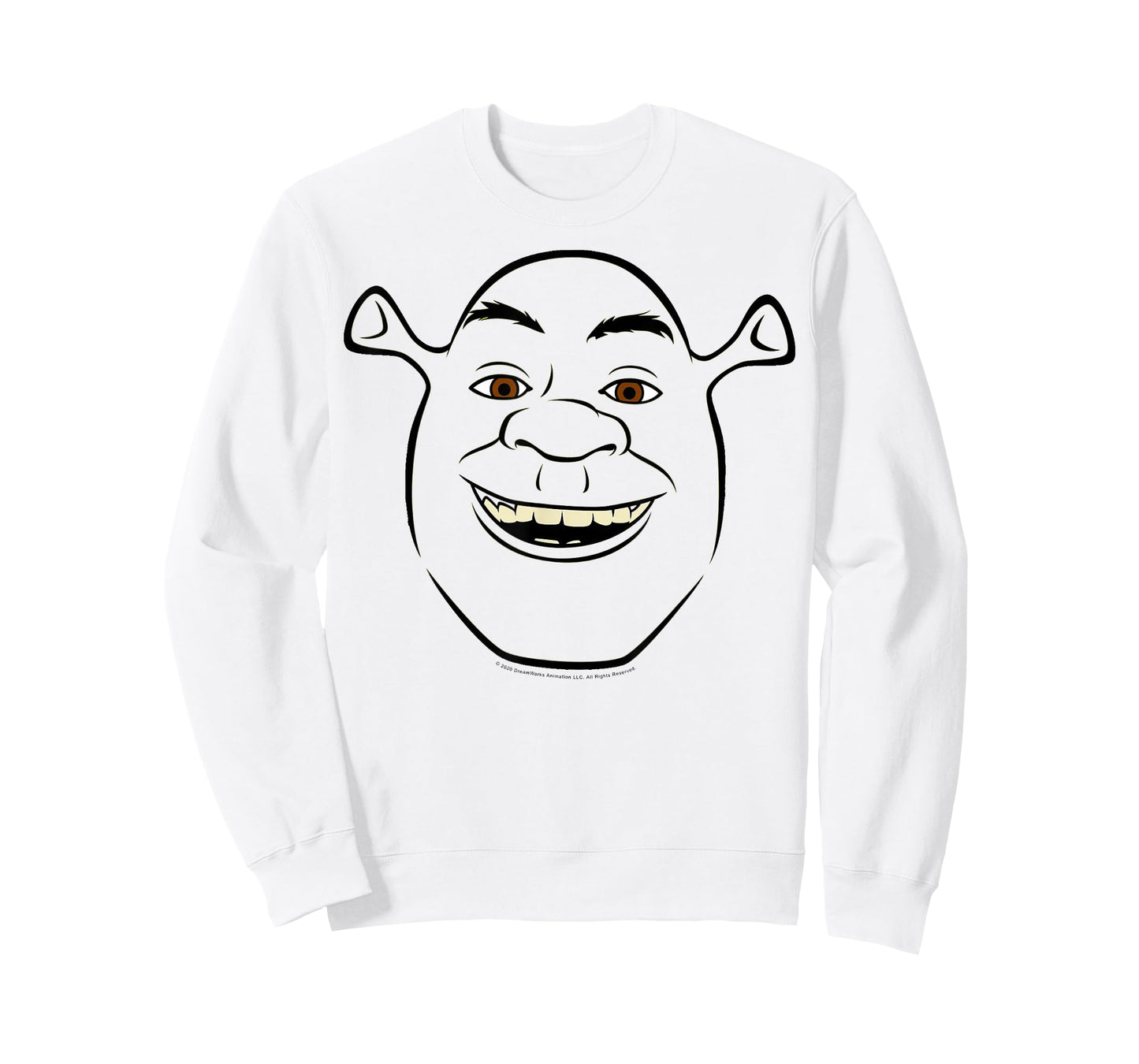 Shrek Big Face Outline T-Shirt